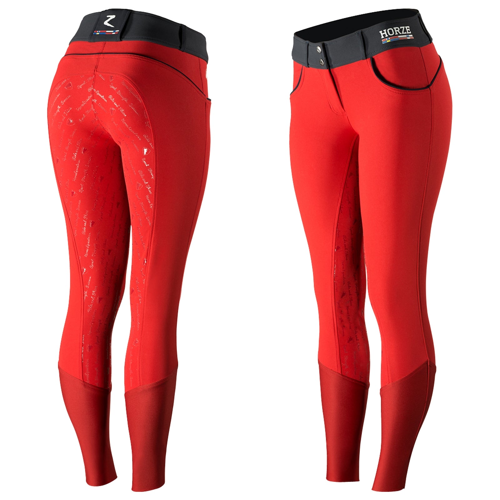 Horze Nordic Performance ridebukser med silikone fuldbesætning til damer, UPF 50+ Womens Breeches