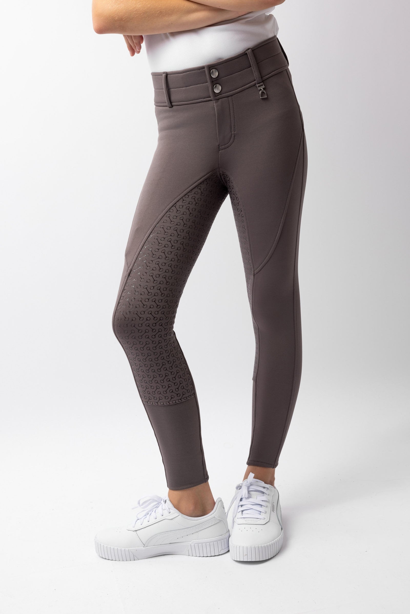 Horze Rhea Kids´ Thermo Fullgrip Breeches with Hip Pockets Kids Apparel