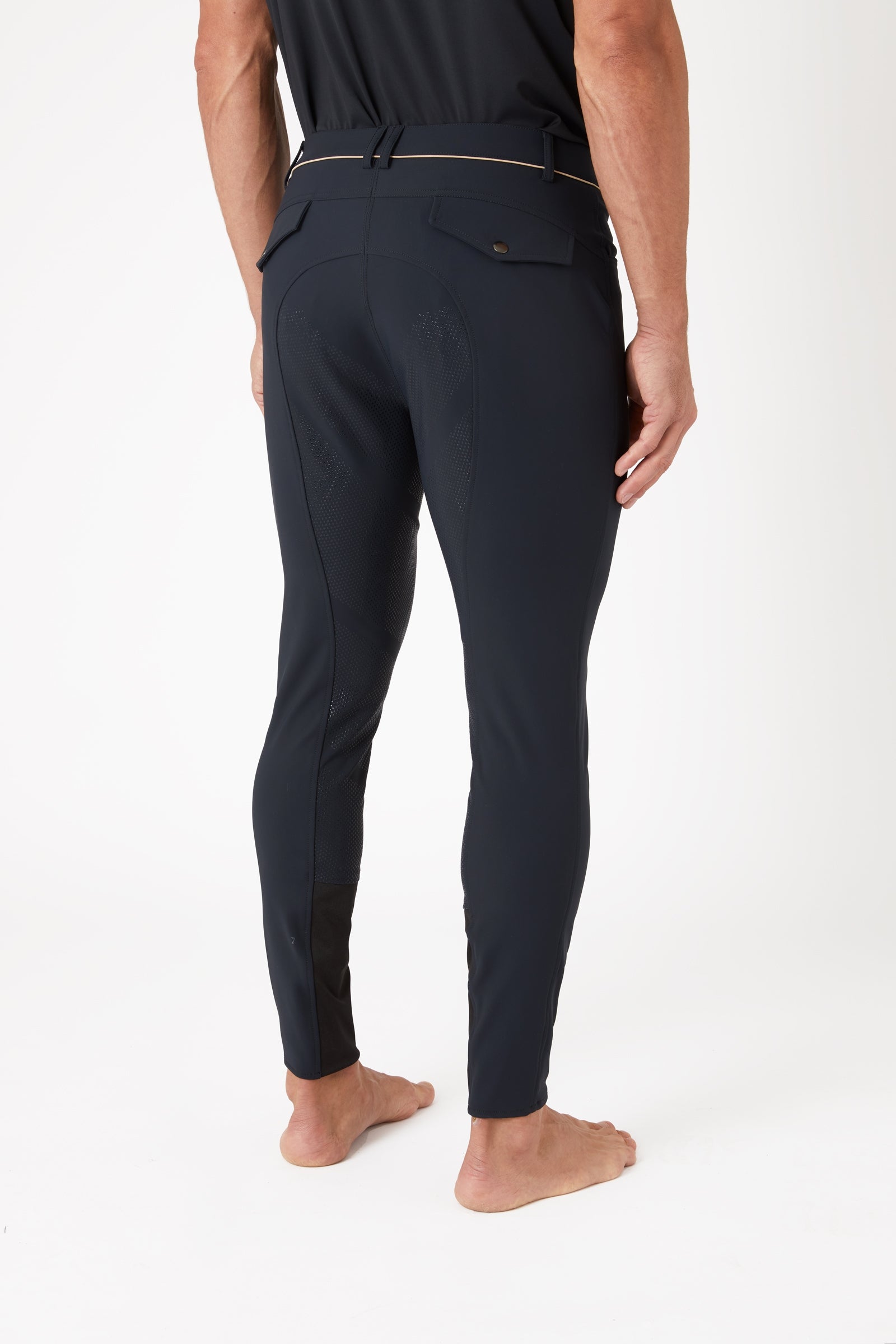 B Vertigo Damien Men's Full Seat Breeches UPF 40+ Mens Riding Clothing