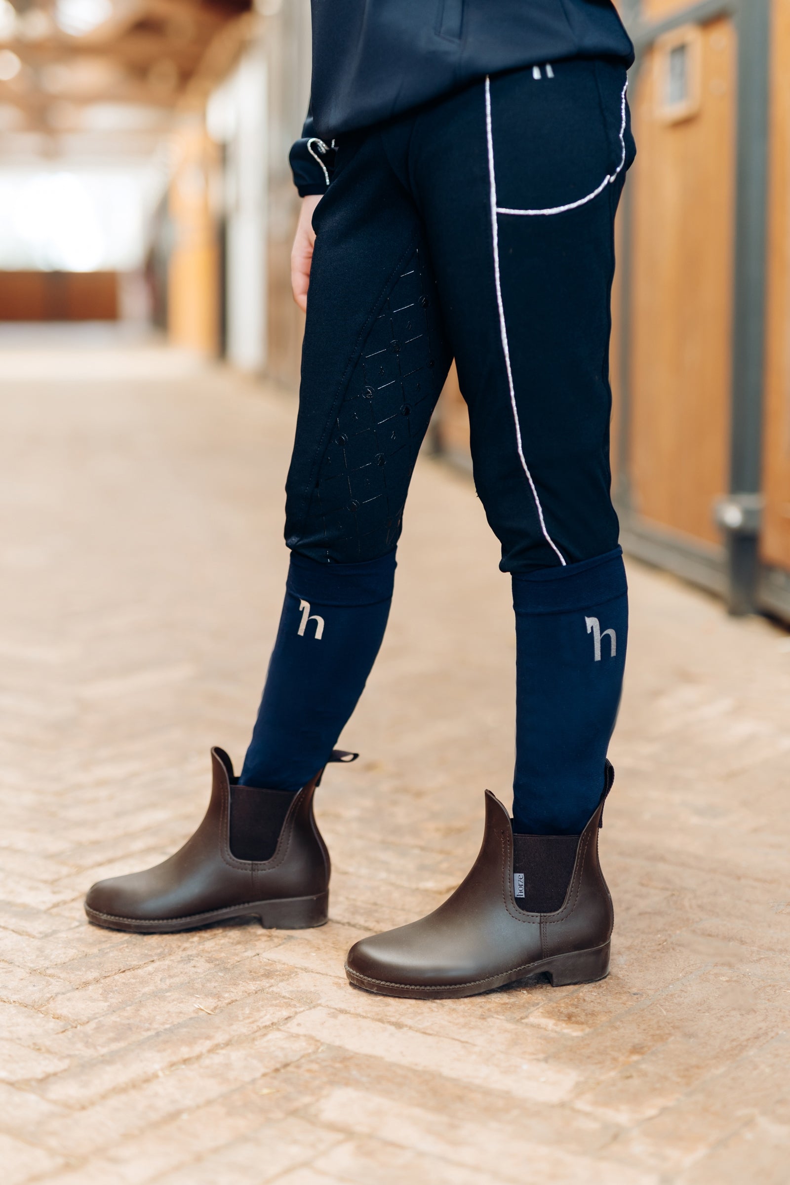 Horze Bonn Kids Rubber Jodhpur Boots Riding Boots & Riding Shoes