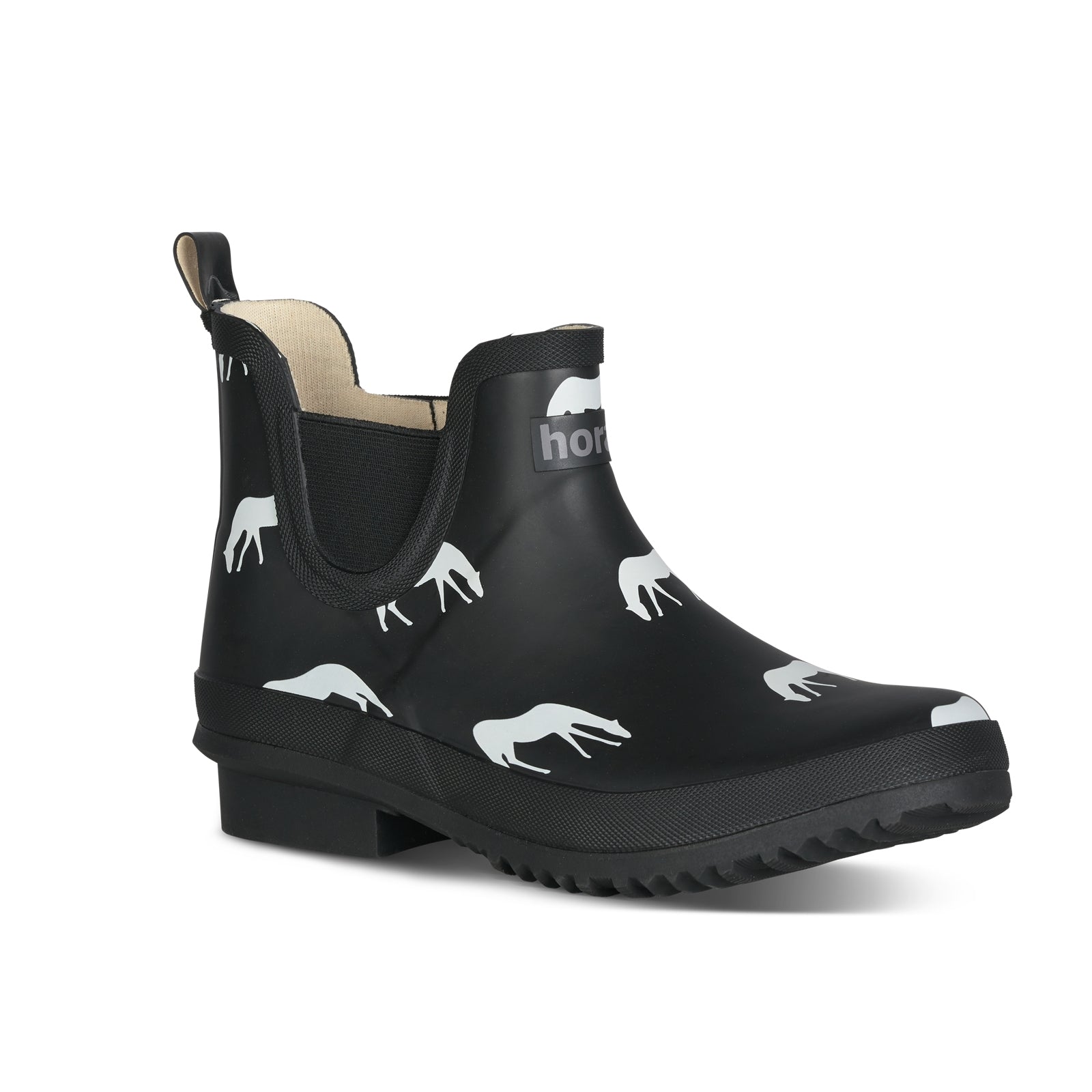 Horze Billie Women's Rubber Jodhpur Boots with Print Riding Boots & Riding Shoes