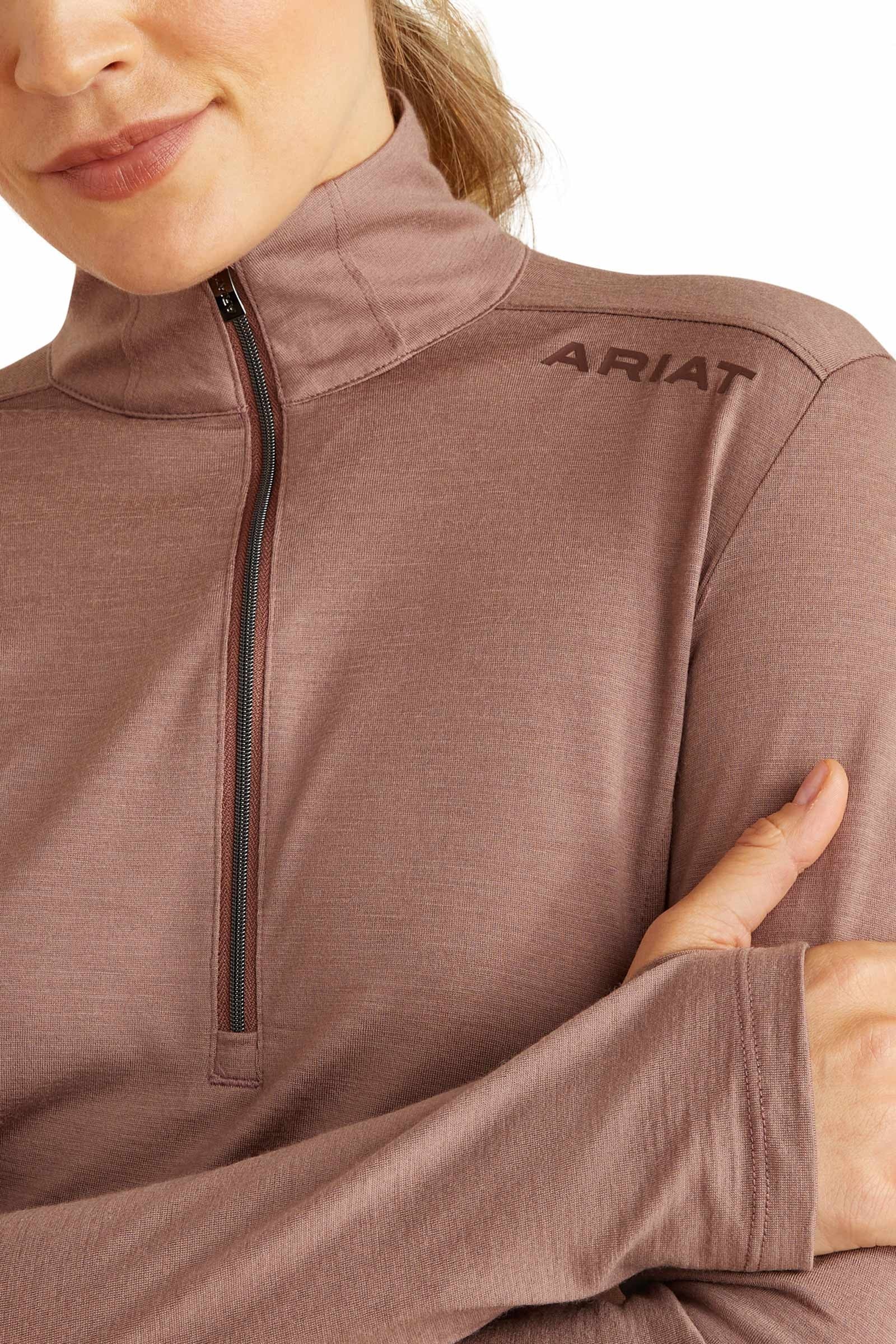 Ariat Cheviot Women´s 1/4 Zip Baselayer Shirt Women’s Riding Clothing