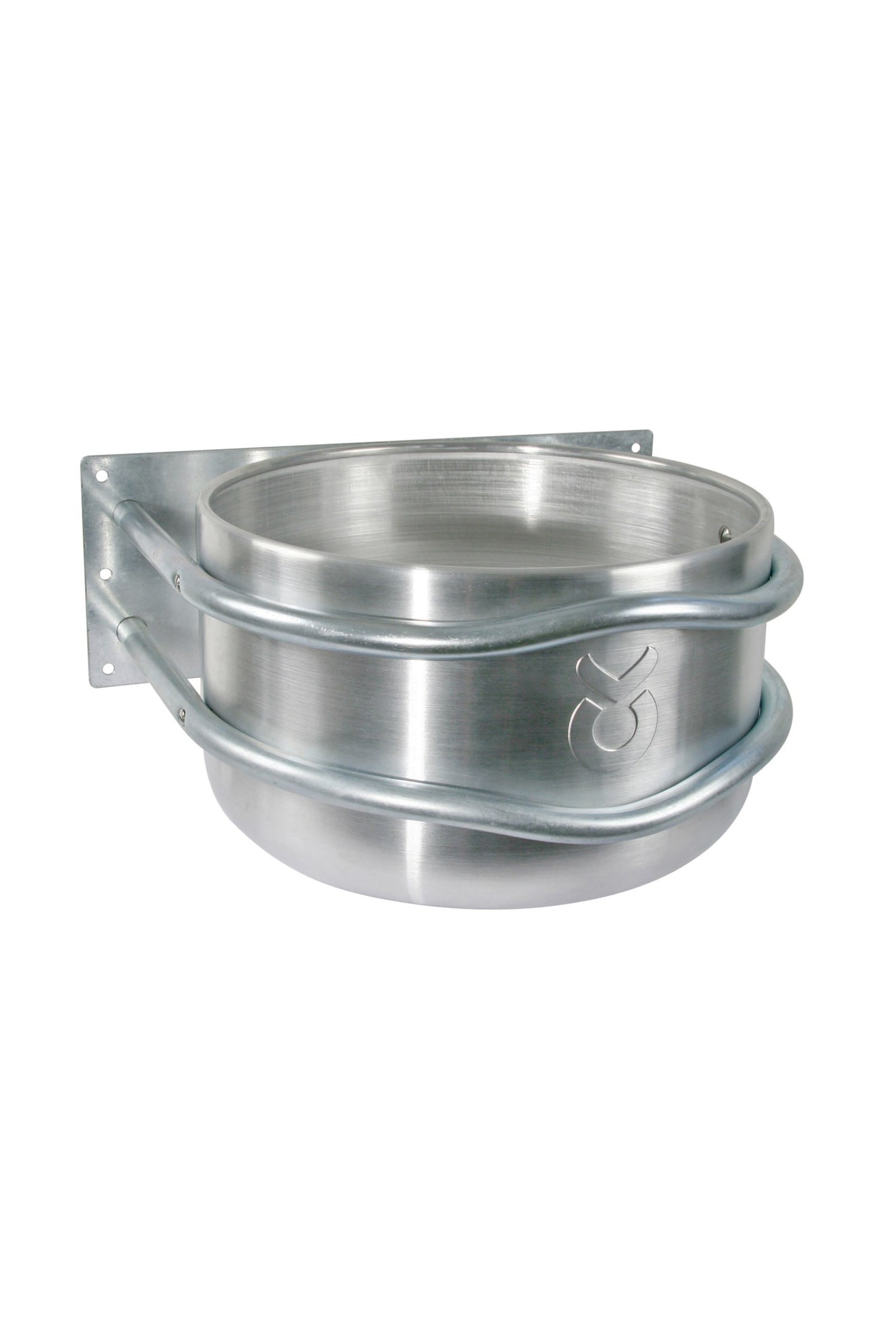 Kerbl Fodertrug i aluminium, rundt Fodring & Vanding