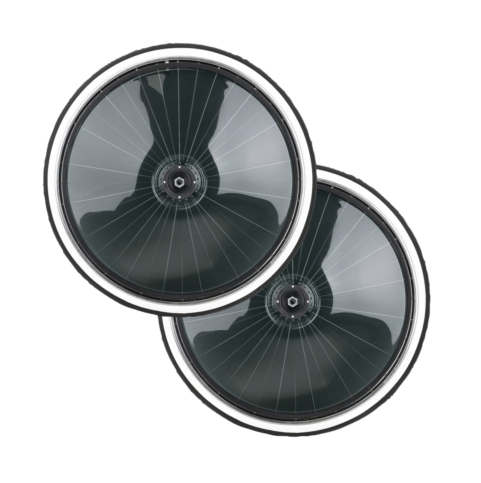 Finntack Sulkyhjul 28" Lux, rustfritt m/ skydd i pvc (sælges parvis) Trav/monte/galop