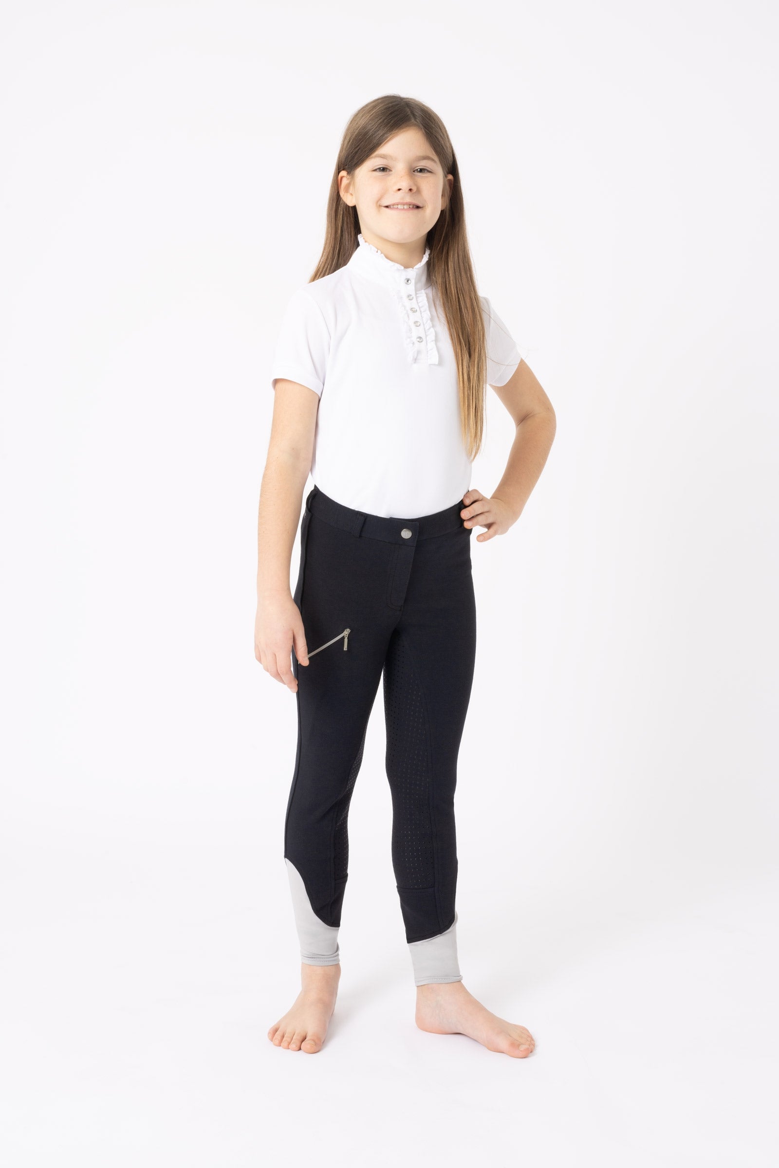 Horze Felicia Kids´ Breeches With Full Grip Kids Apparel