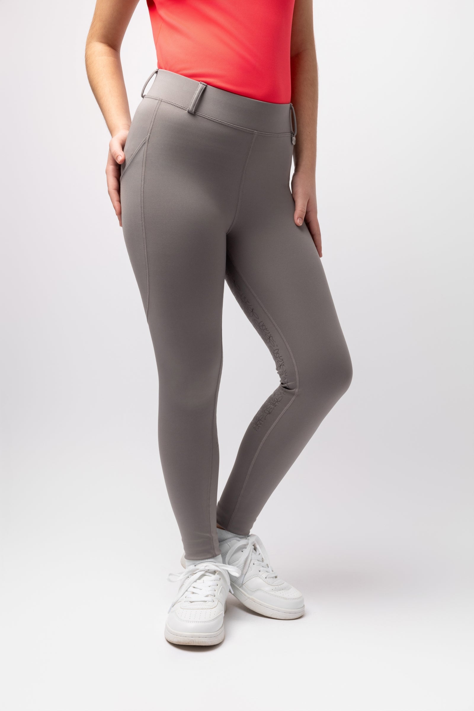 Horze Dea Kids´ Riding Tights With Full Grip Kids Apparel