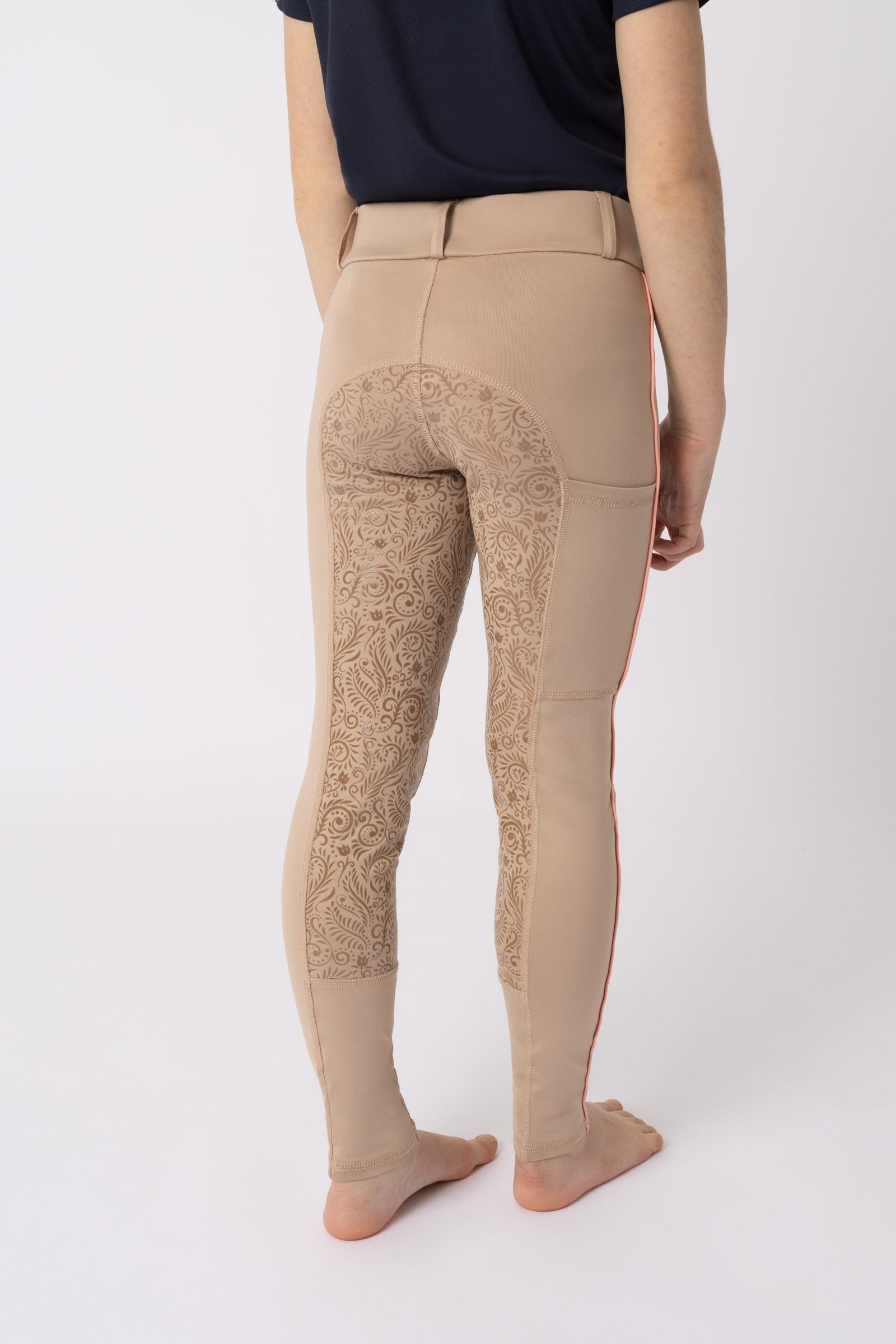 Horze Suna Fuld Grip Tights, børnemodel Ridetøj til børn