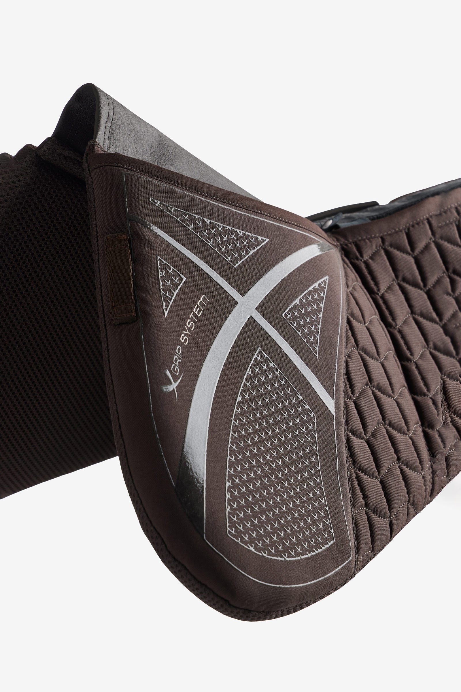 LeMieux Prosorb 3-lomme quiltede halvpad Sadelunderlag