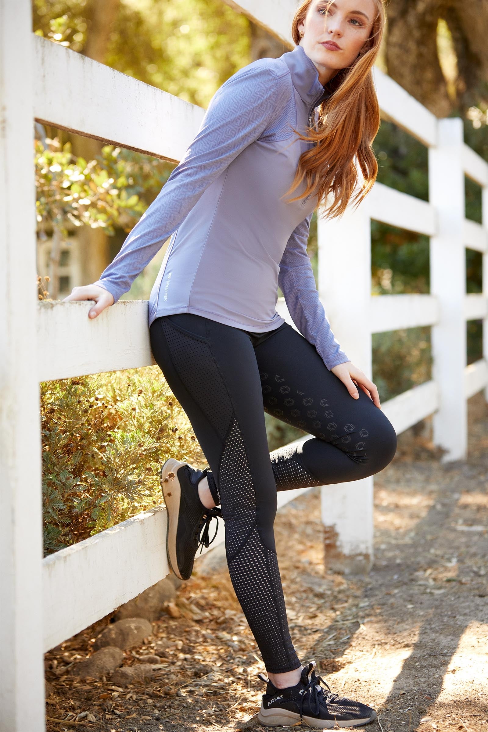 Ariat Breathe Eos Women's Half Grip Riding Tight Womens Breeches