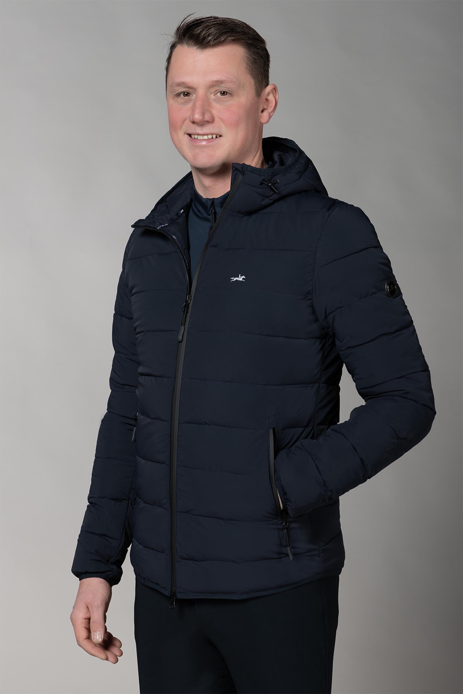 Schockemöhle Sports SPLeon Men's Quilted Jacket Mens Riding Clothing