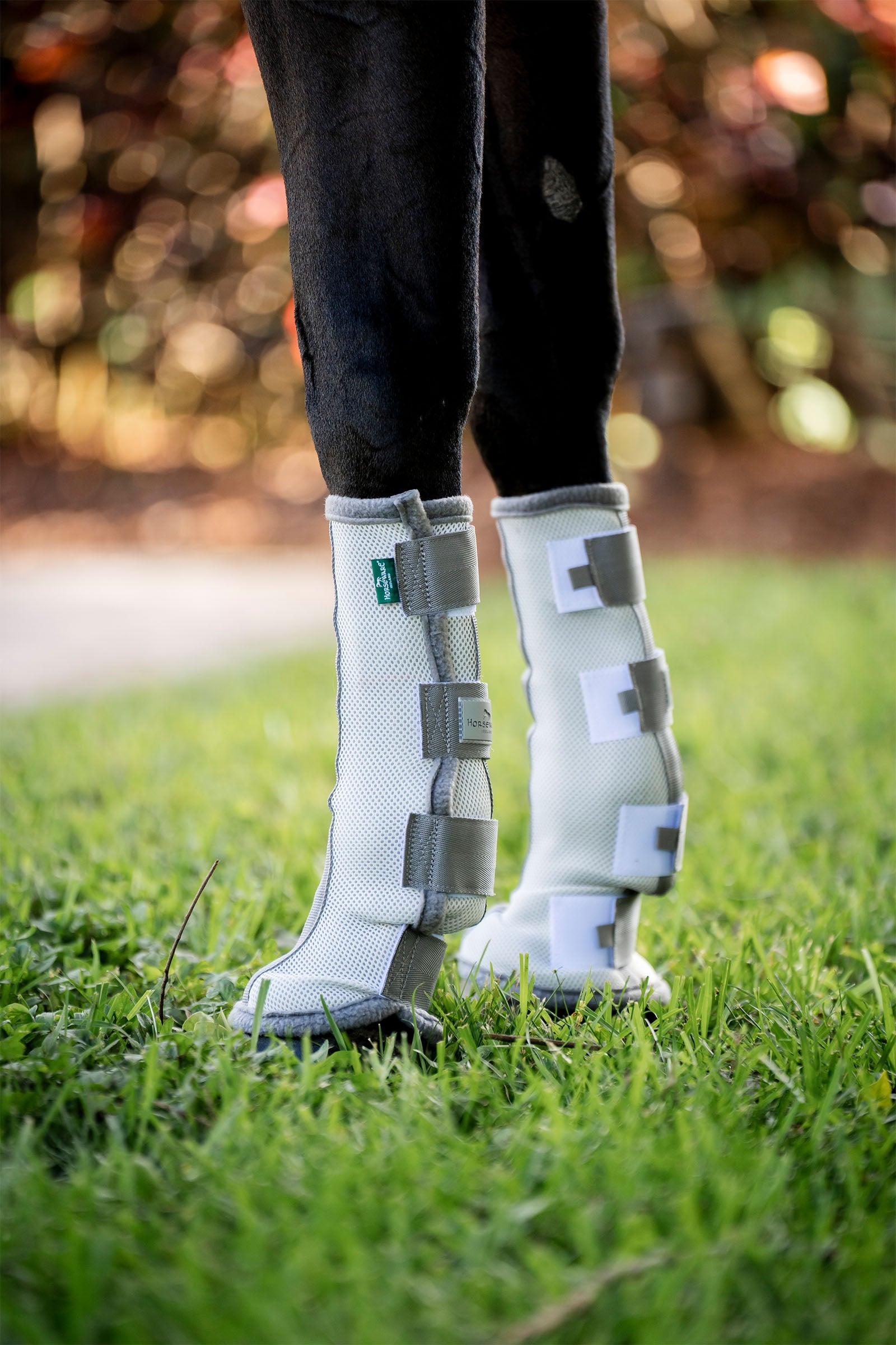 Horseware Fly Boots - set of 2 Leg Protection & Hoof Protection for Horses