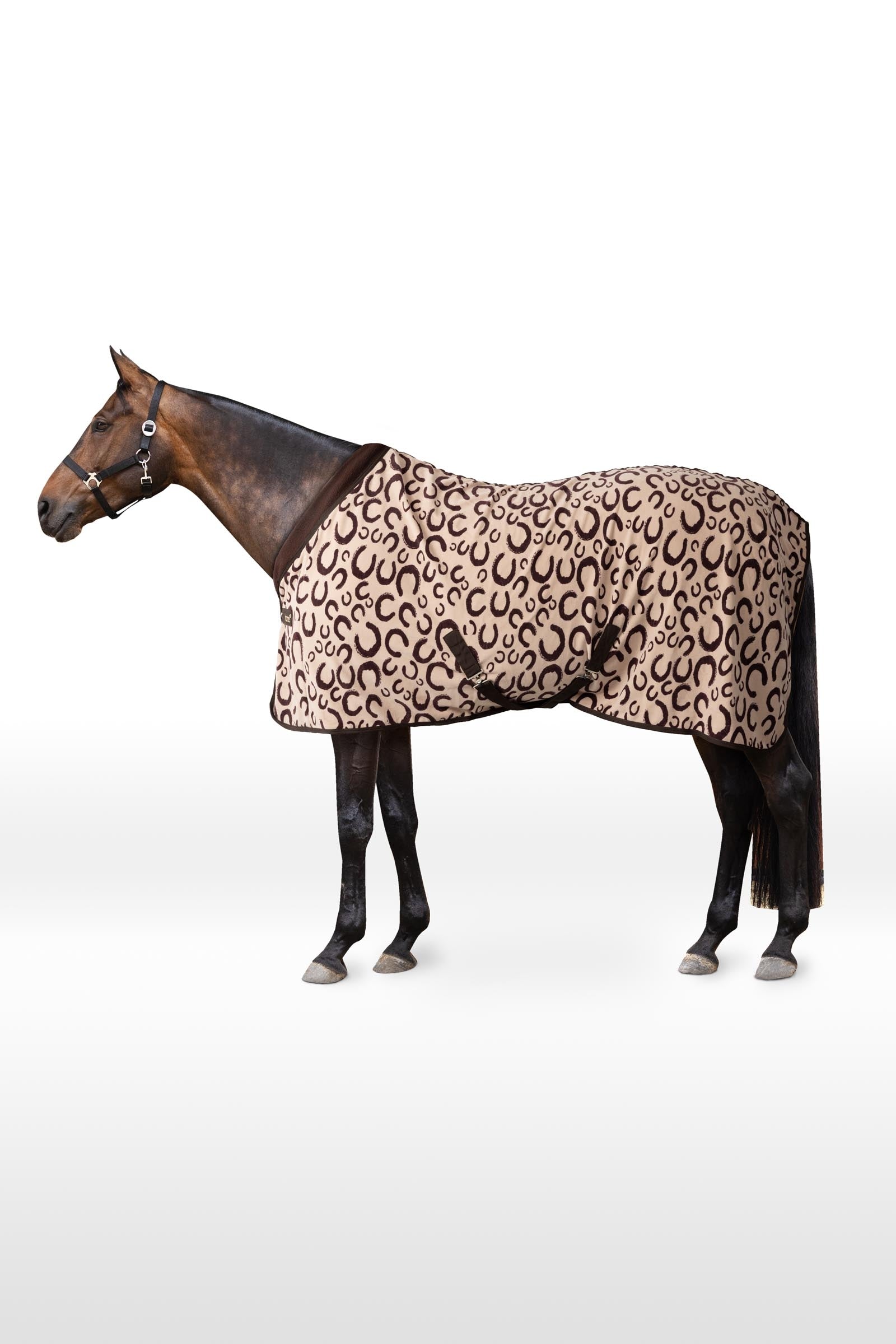 Horze Teddyfleece køledækken med dyb luv Hestedækken