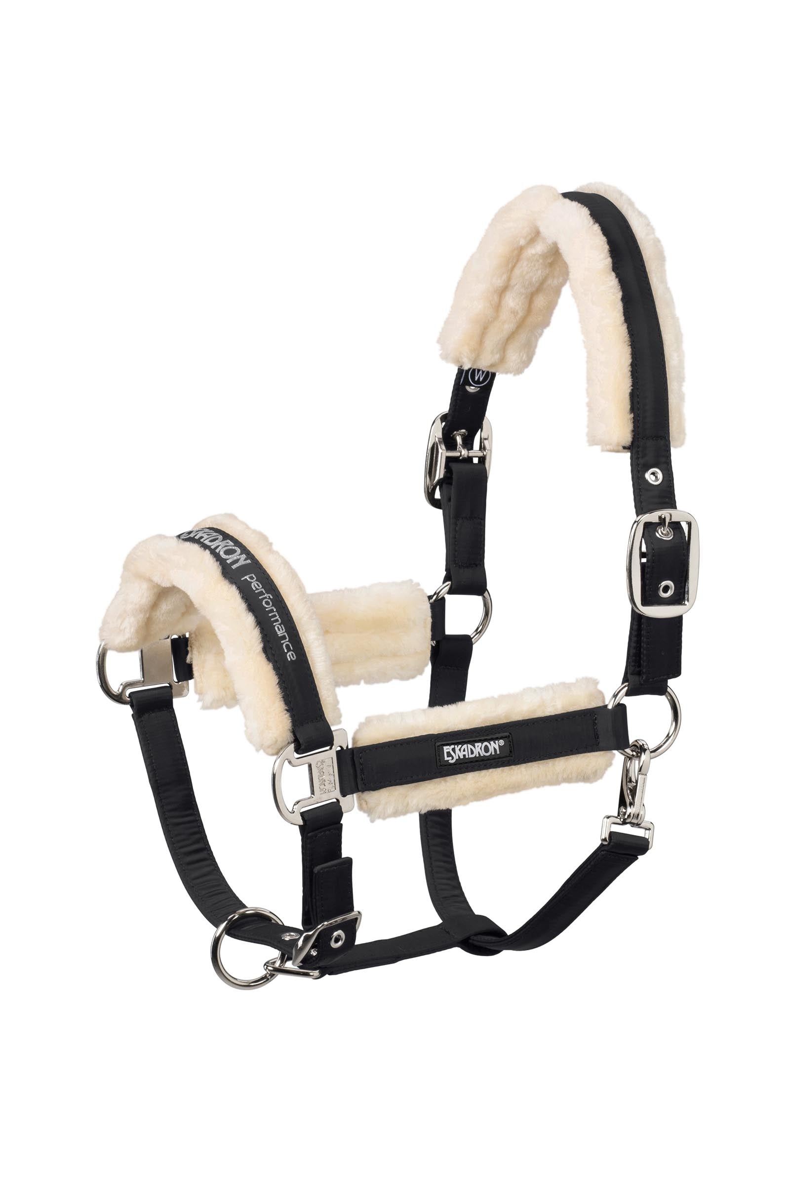 Eskadron Faux Fur Halter Double Pin Fluebeskyttelse