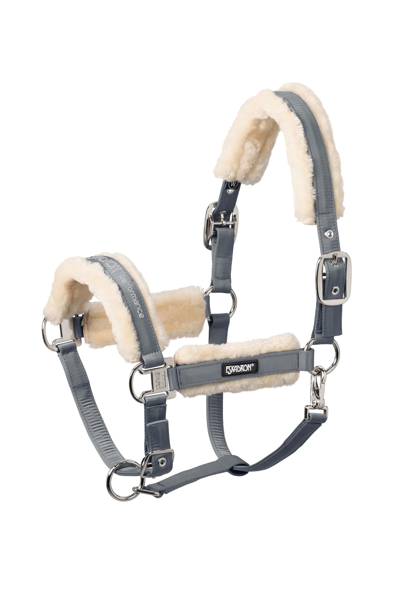 Eskadron Faux Fur Halter Double Pin Fluebeskyttelse