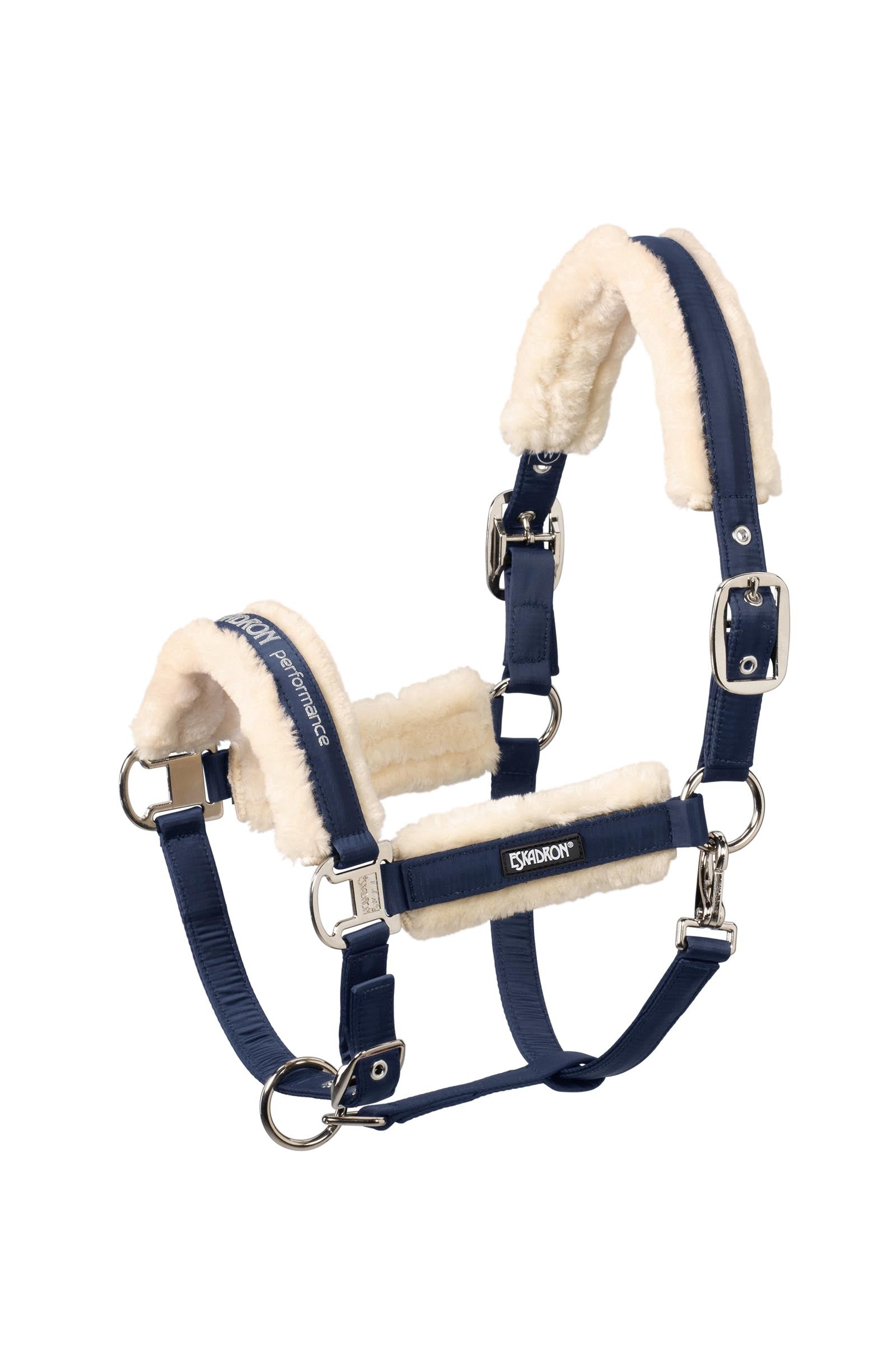 Eskadron Faux Fur Halter Double Pin Fluebeskyttelse