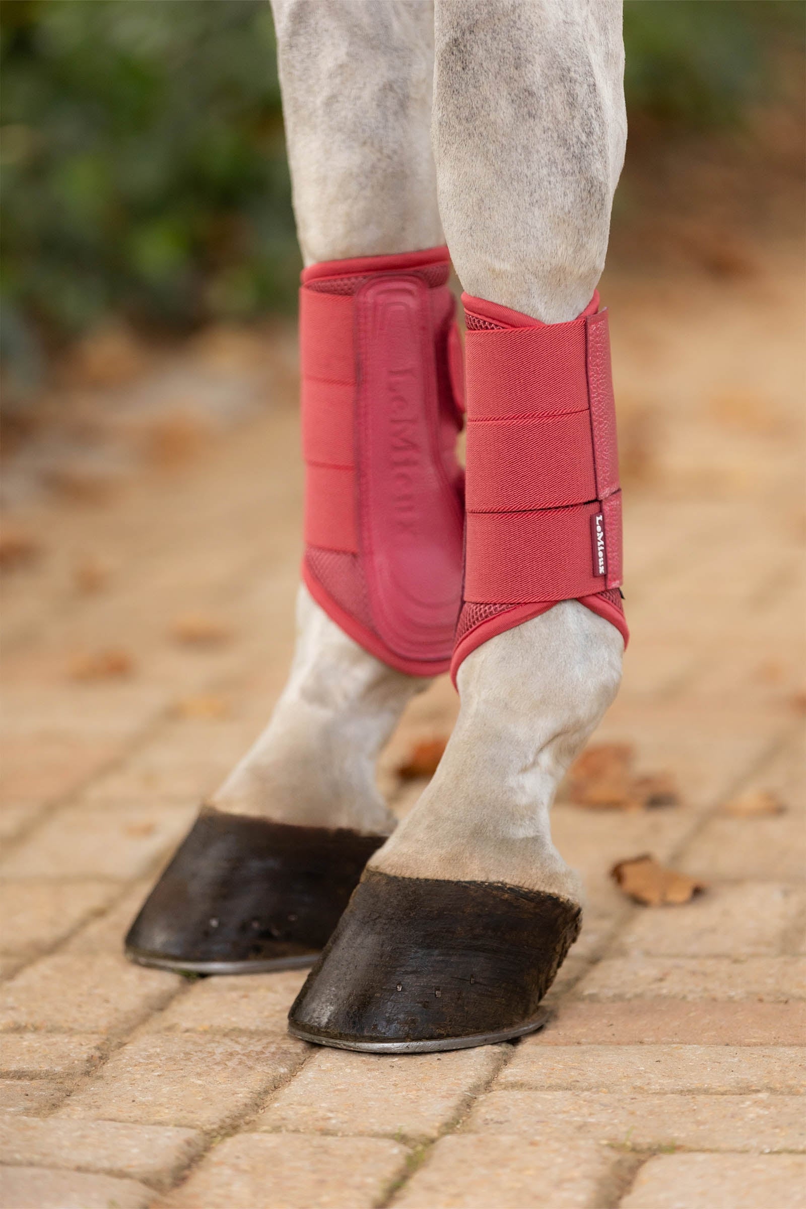LeMieux Arika Mesh Brushing Boots Leg Protection & Hoof Protection for Horses
