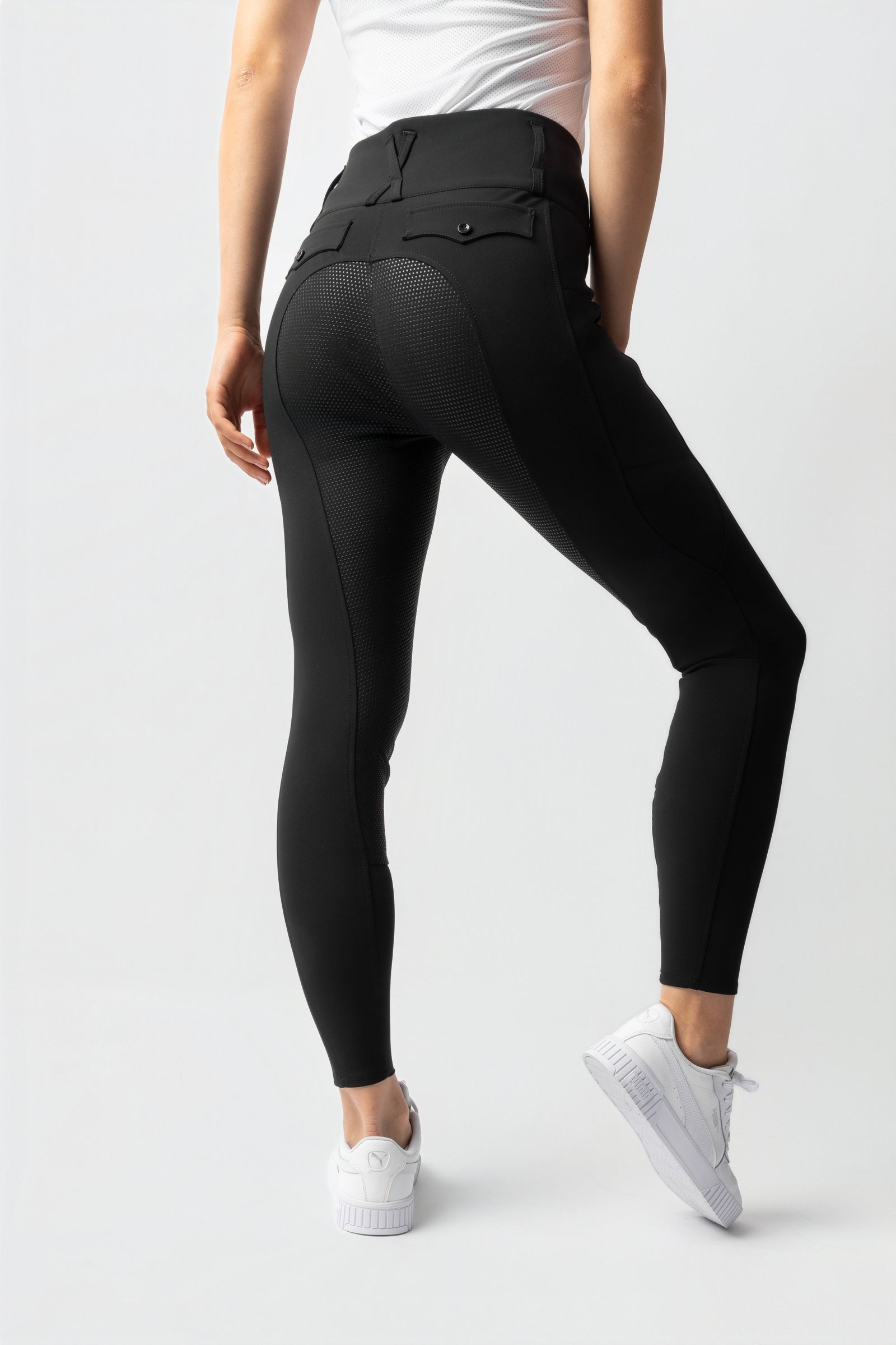 Horze Leonie ridebukser til kvinder med fuldt silikonegreb UPF 40+ Womens Breeches