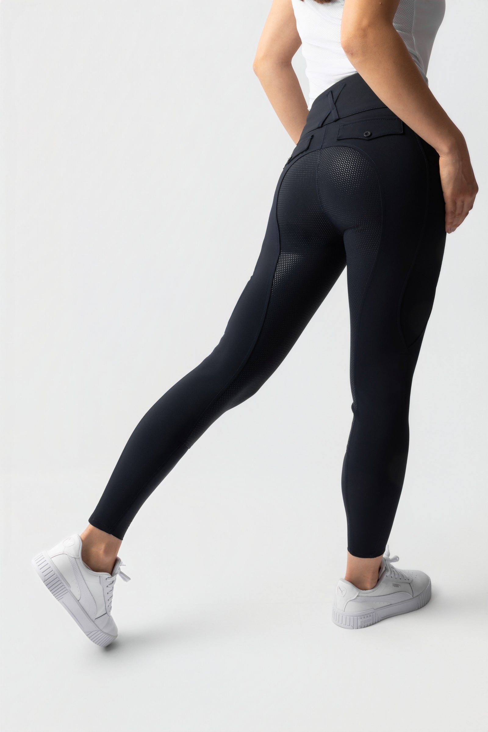Horze Leonie ridebukser til kvinder med fuldt silikonegreb UPF 40+ Womens Breeches