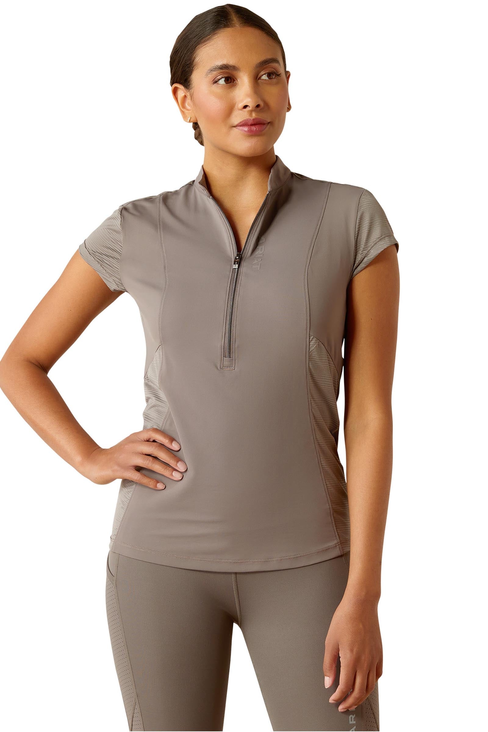 Ariat Breathe dame-baselayer med 1/2 lynlås Ridetøj til dame