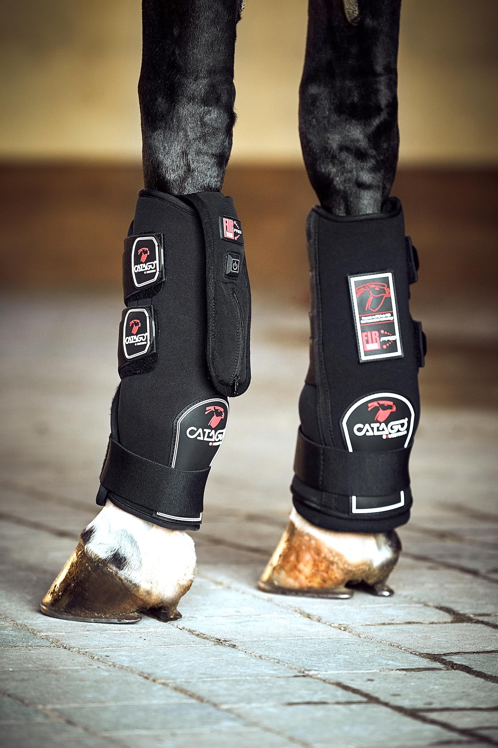 Catago CATAGO FIR-Tech Stable Boots Leg Protection & Hoof Protection for Horses