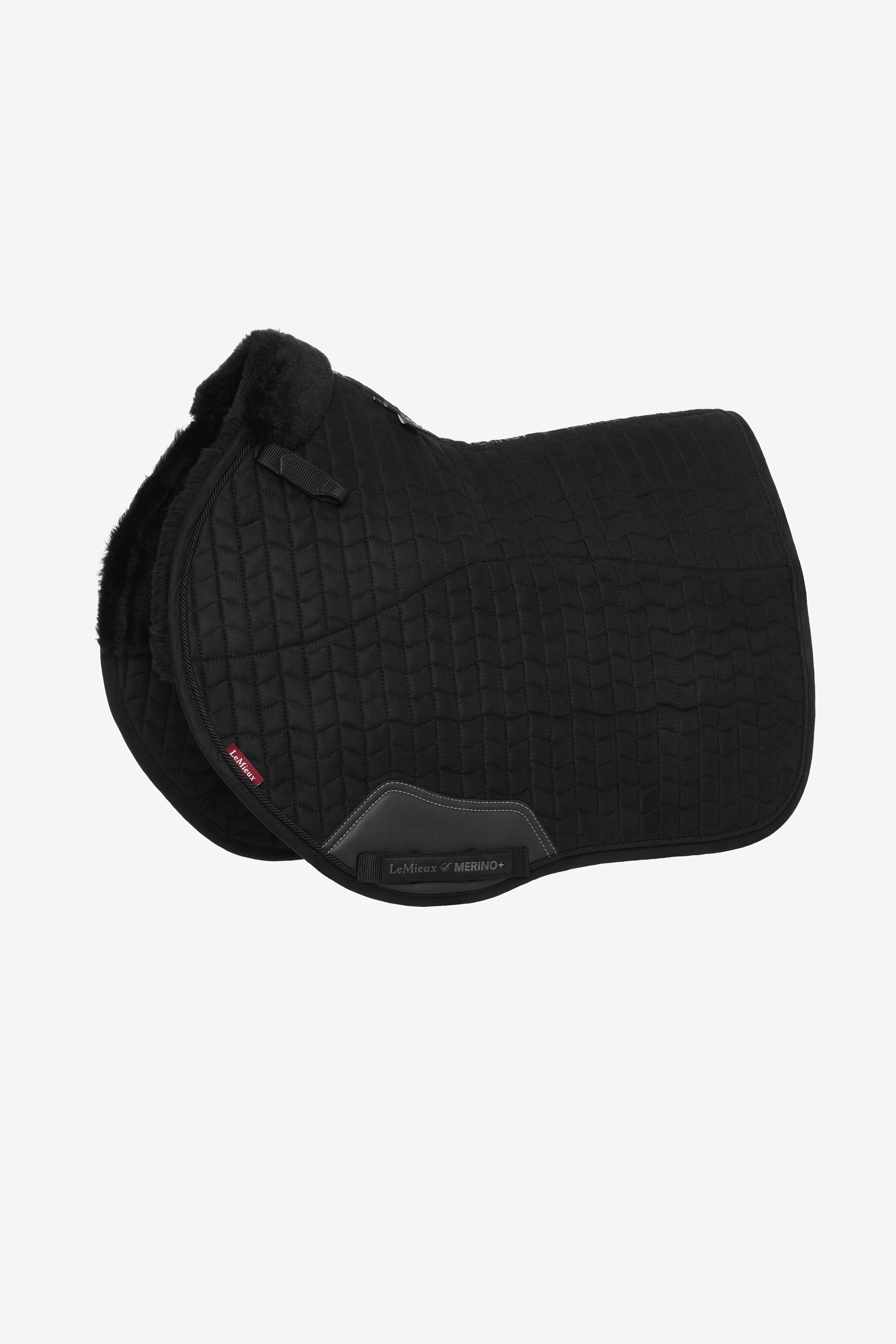 LeMieux Merino+ Suede Eurojump Sadelunderlag Sadelunderlag