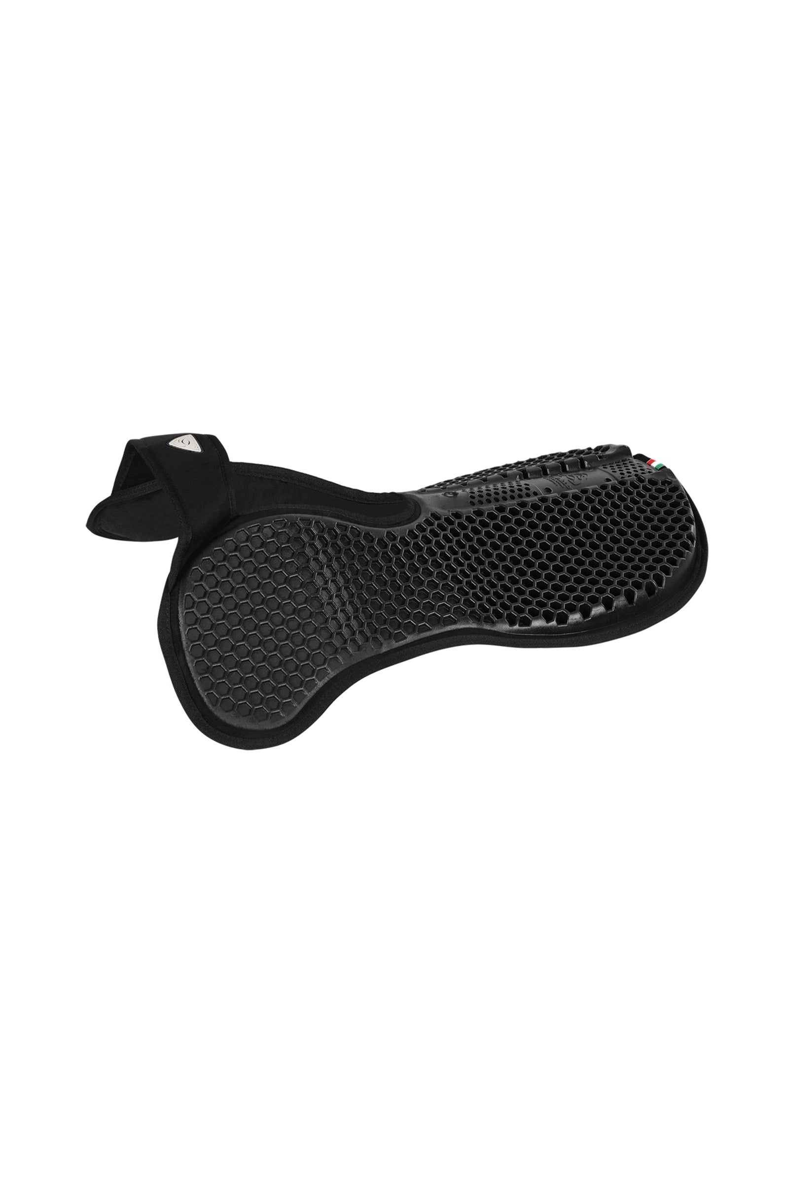 Acavallo Withers Free Hexagonal Gel Pad i Micropile med Back Riser Sadelunderlag