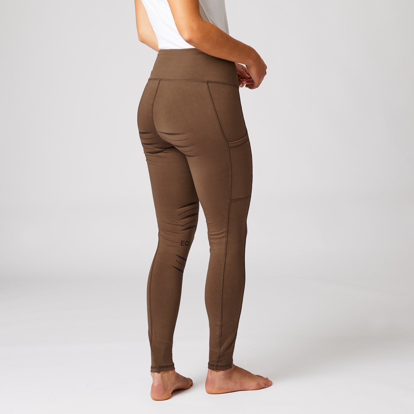 Horze Ridetights med silikonegrip og telefonlommer, damemodel Womens Breeches