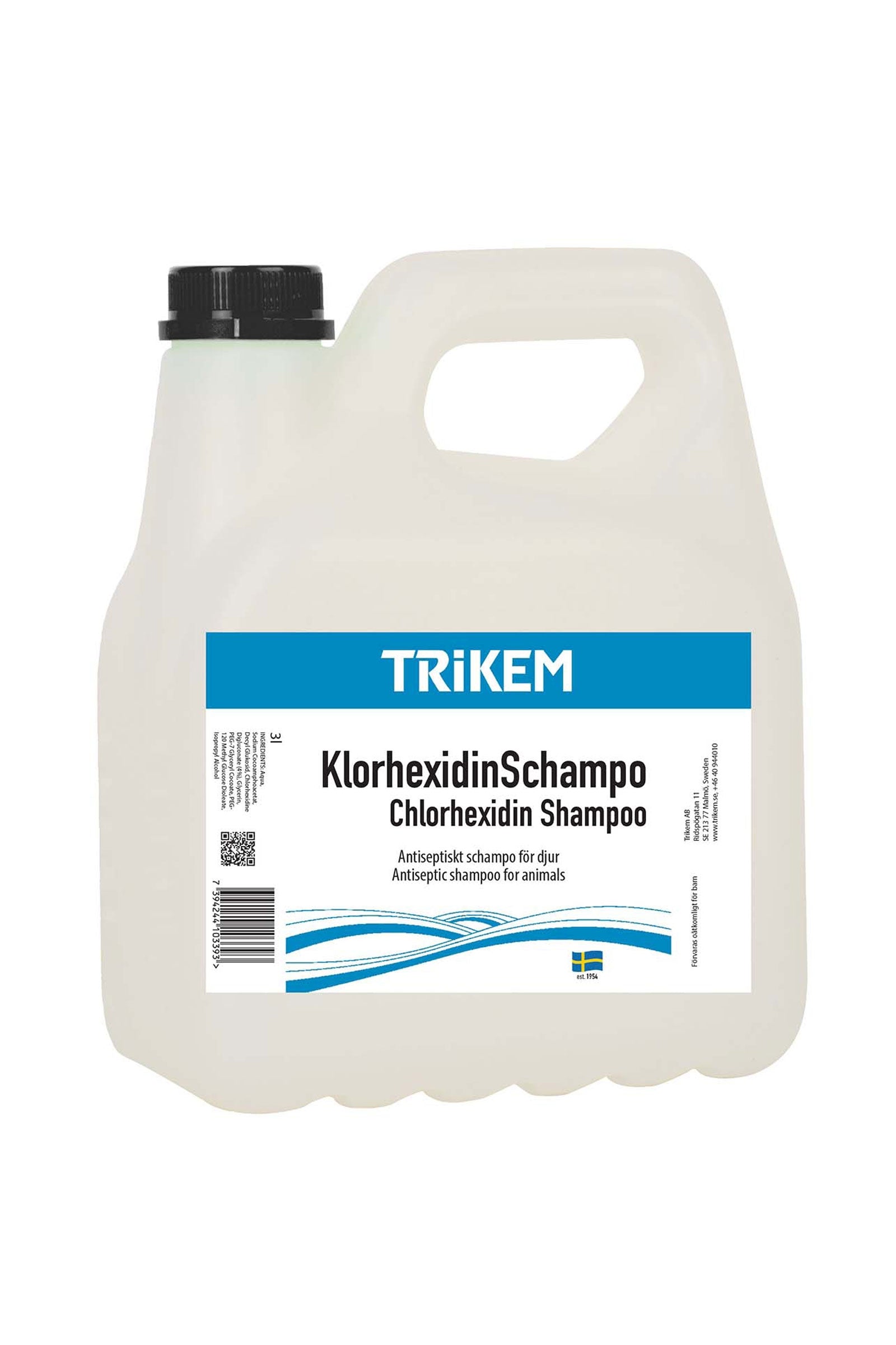 Trikem Sport Trikem Chlorhexidin Shampoo, 3000 ml Plejeprodukter