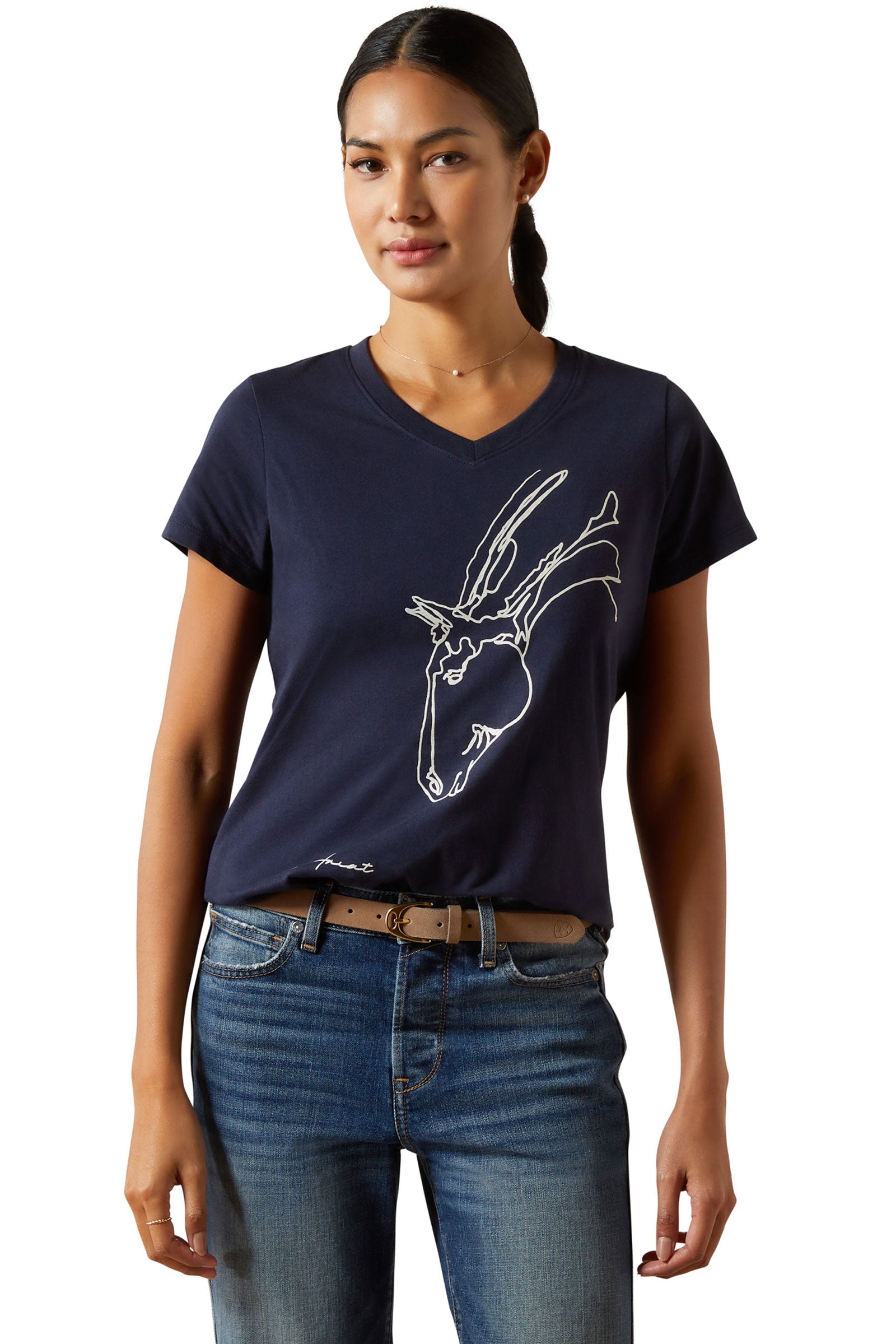 Ariat Hay Girl dame-T-shirt Ridetøj til børn