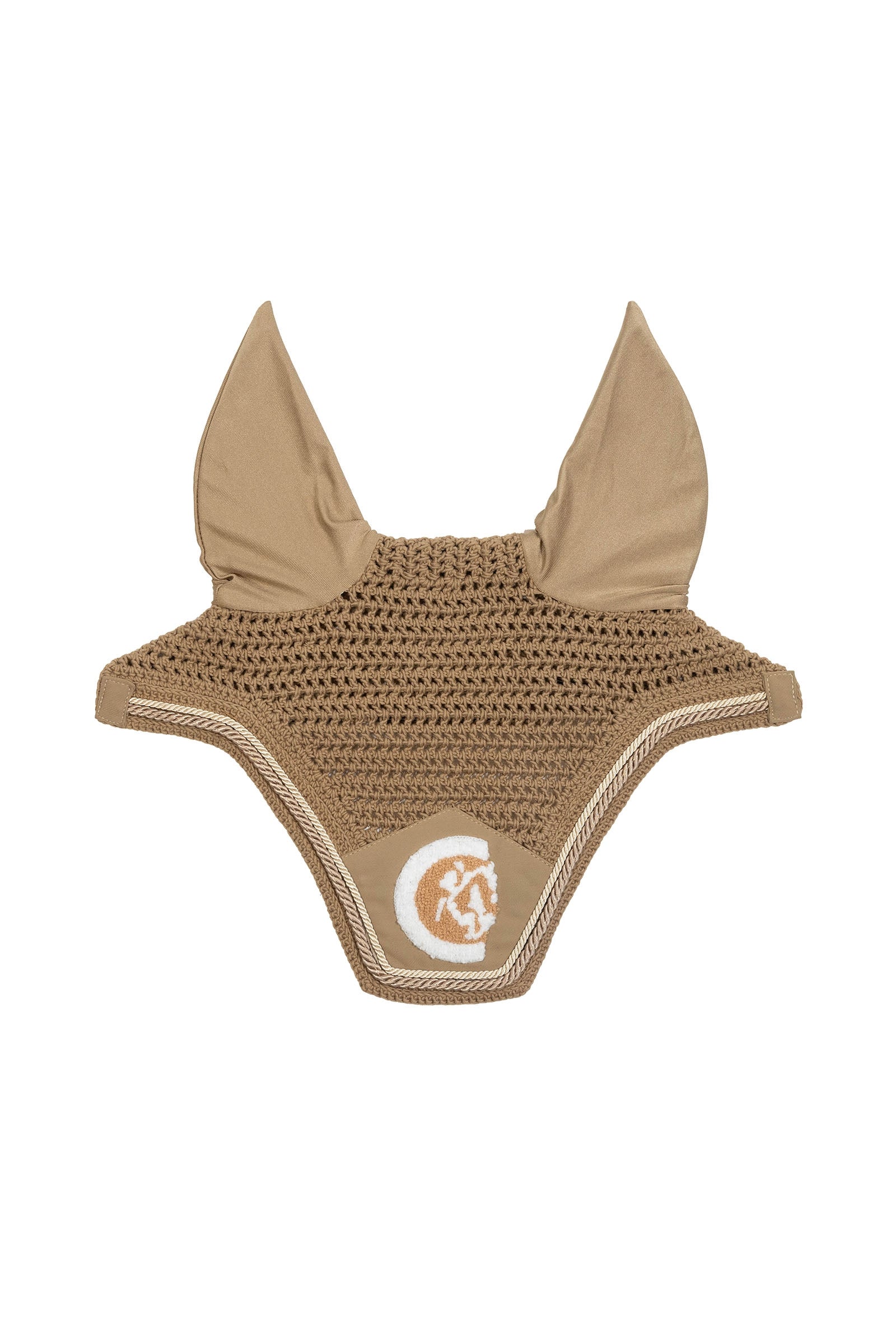 Kentucky Horsewear Fly veil Wellington 3D Logo rope Saddle Pads