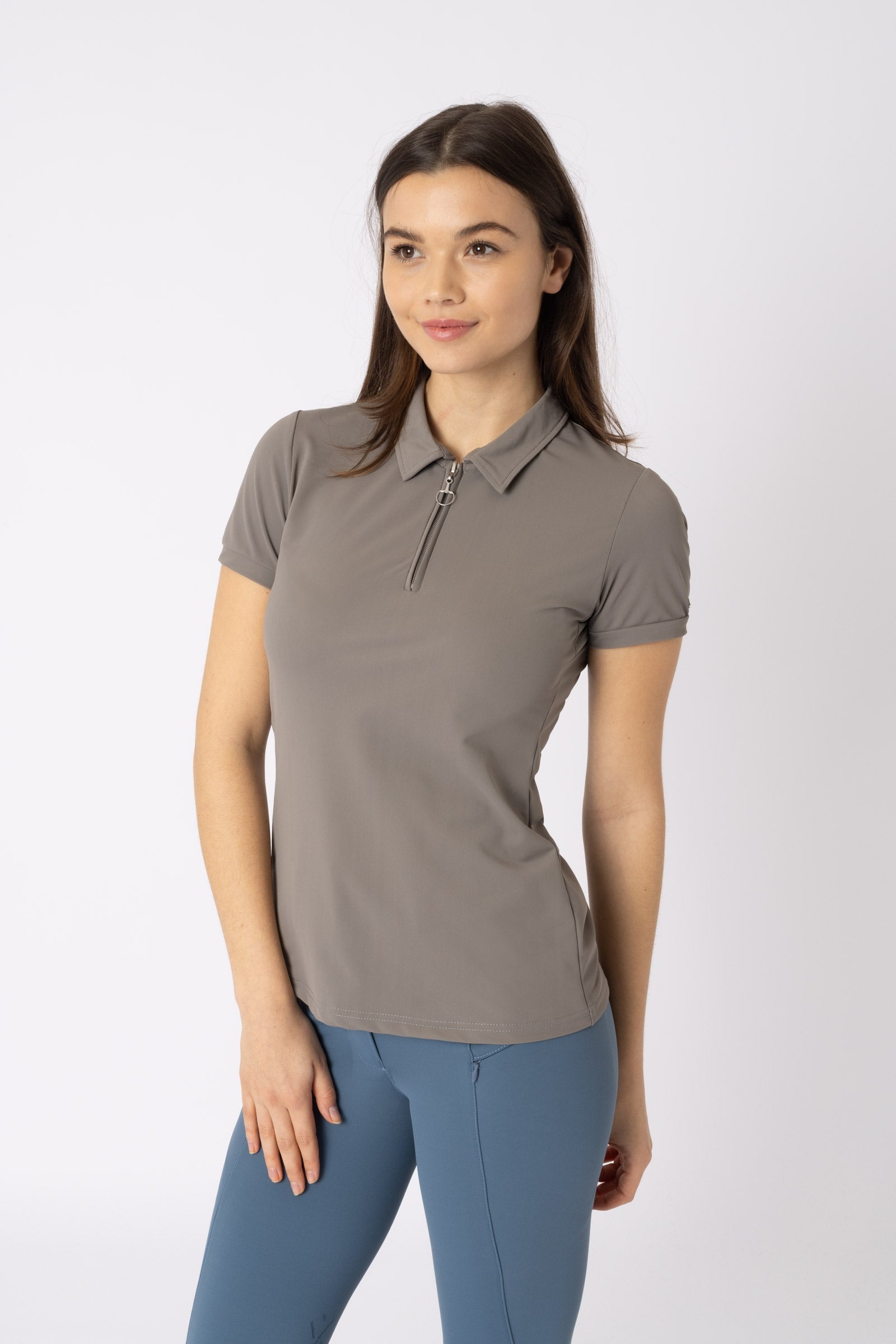 Horze Willow Functional Polo Shirt, damemodel Ridetøj til dame