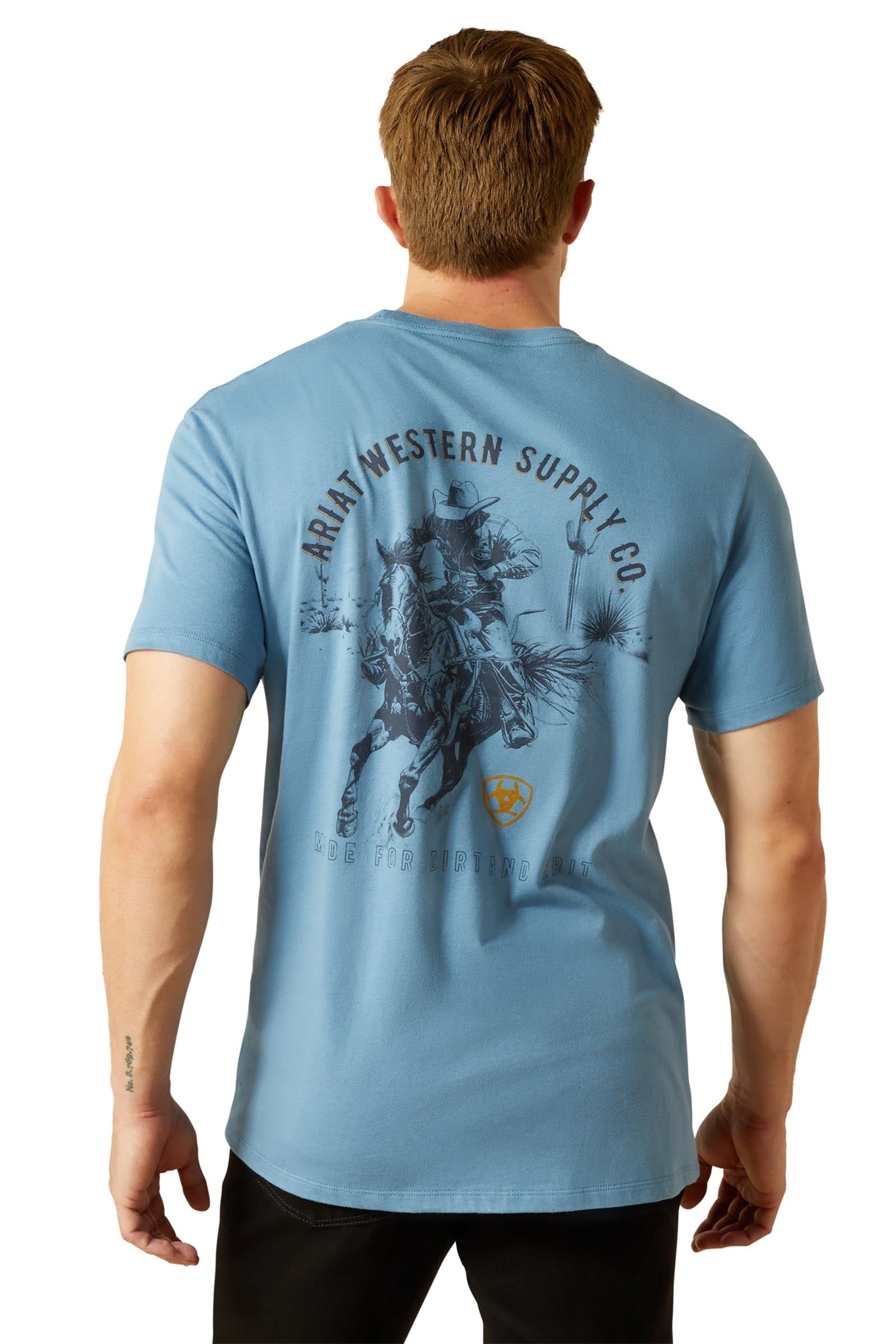 Ariat Blazing Saddle herre t-shirt Ridetøj til herrer
