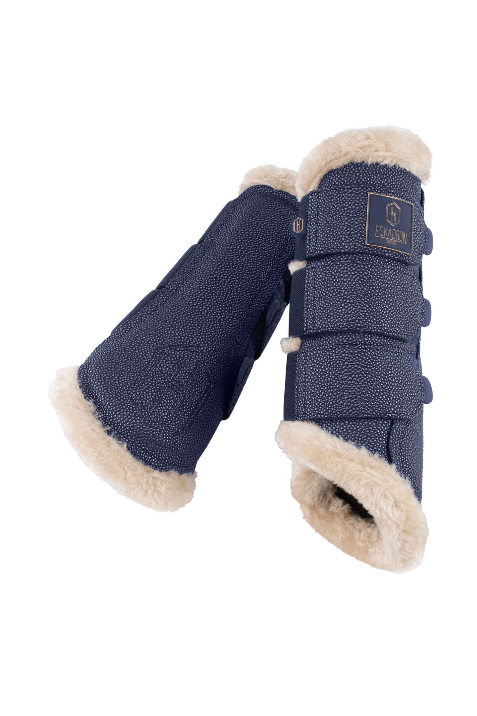 Eskadron Heritage AW24 Stingray Fauxfur Boots til heste Leg Protection & Hoof Protection for Horses