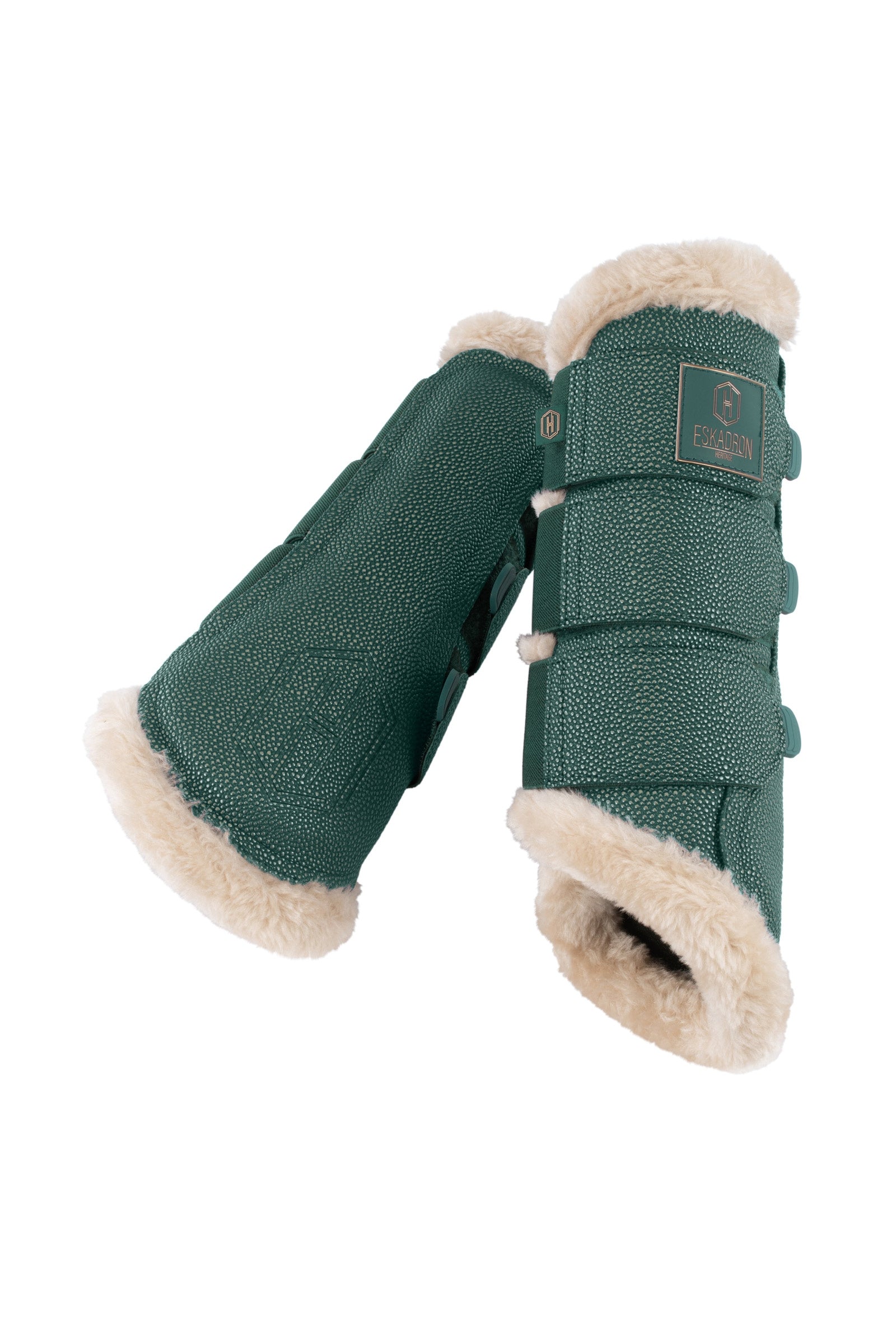 Eskadron Heritage AW24 Stingray Fauxfur Boots til heste Leg Protection & Hoof Protection for Horses
