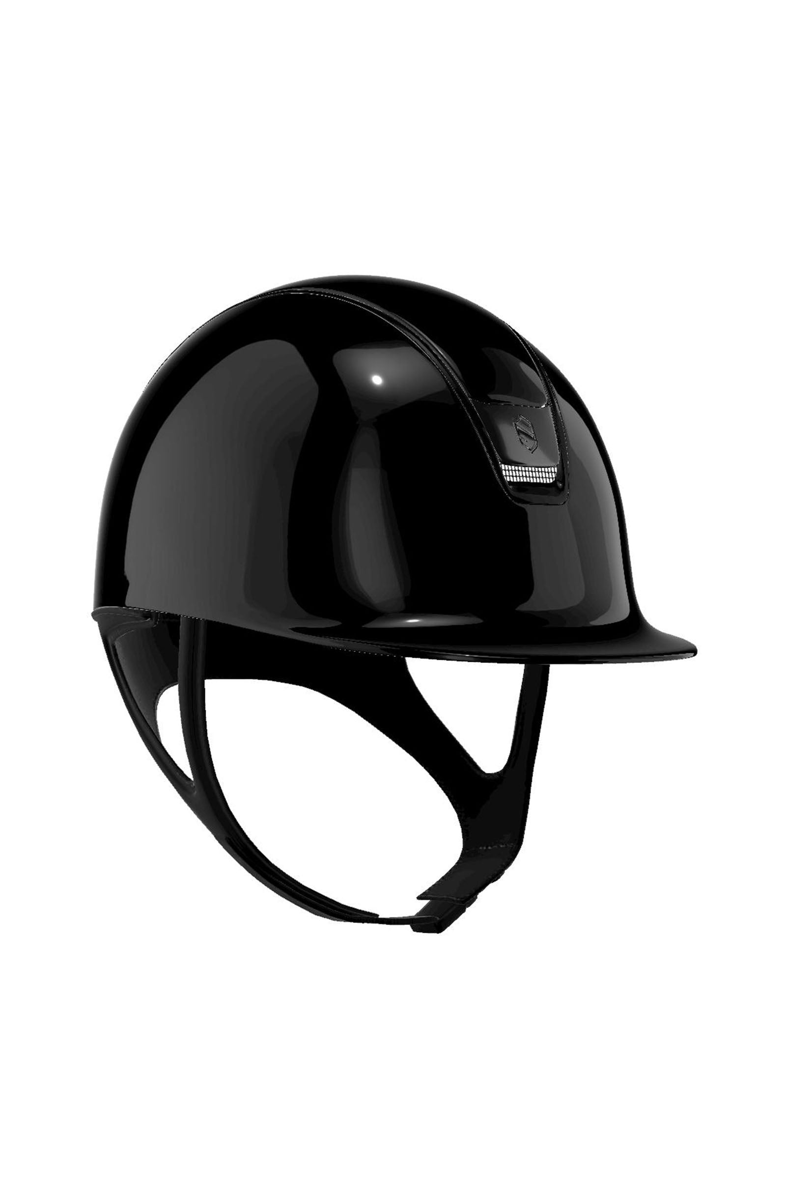 Samshield Regular Glossy Sort Chrome 2.0 Ridehjelme & Sikkerhedsveste