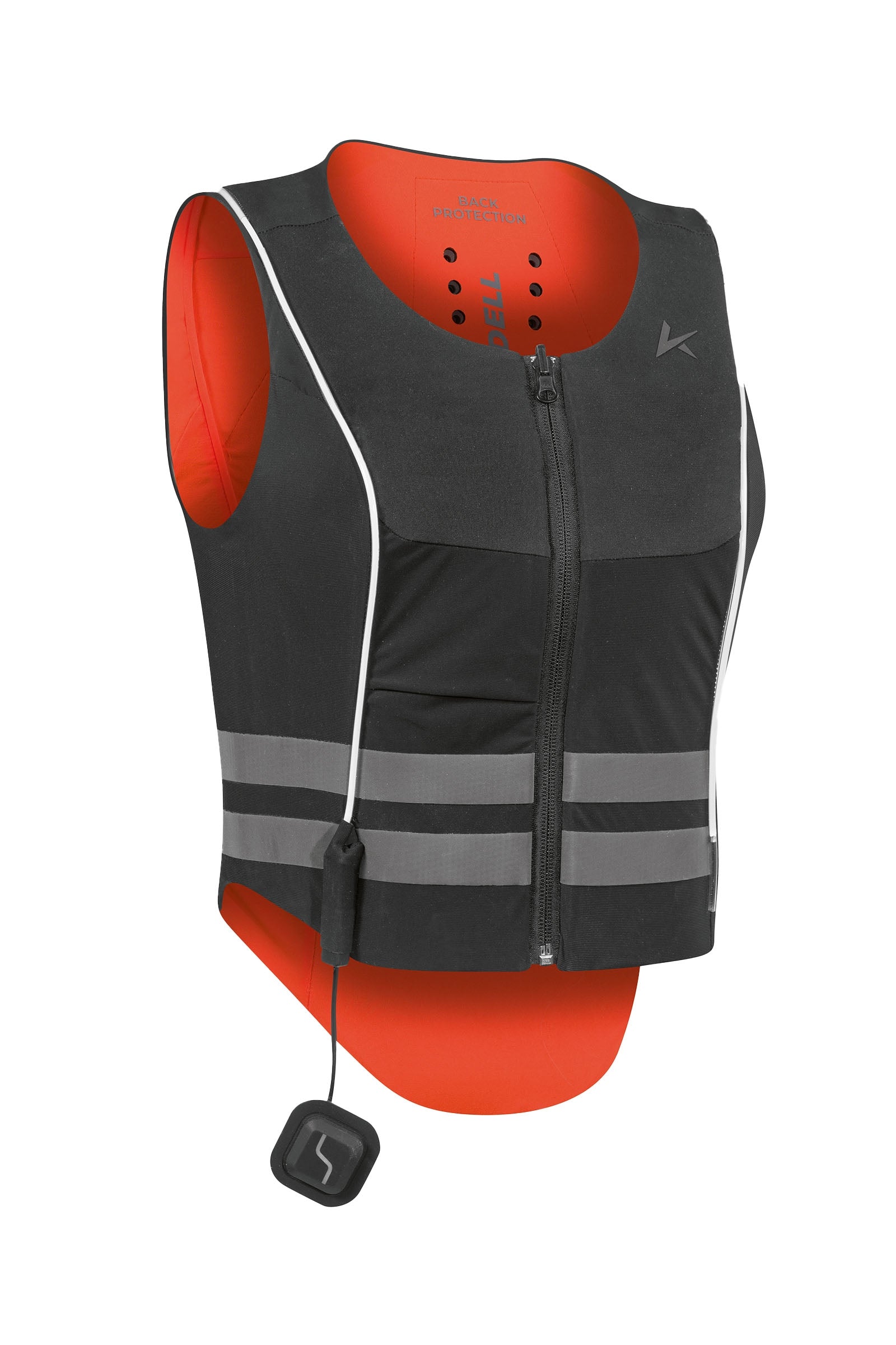 Komperdell Ballistic High Visibility FlexFit rygbeskytter, vendbar Ridehjelme & Sikkerhedsveste