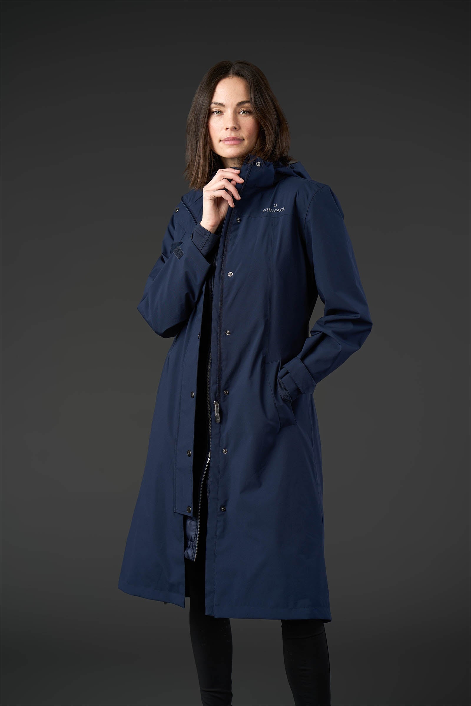 Equipage Heaven Padded Long Rain Coat Women’s Riding Clothing