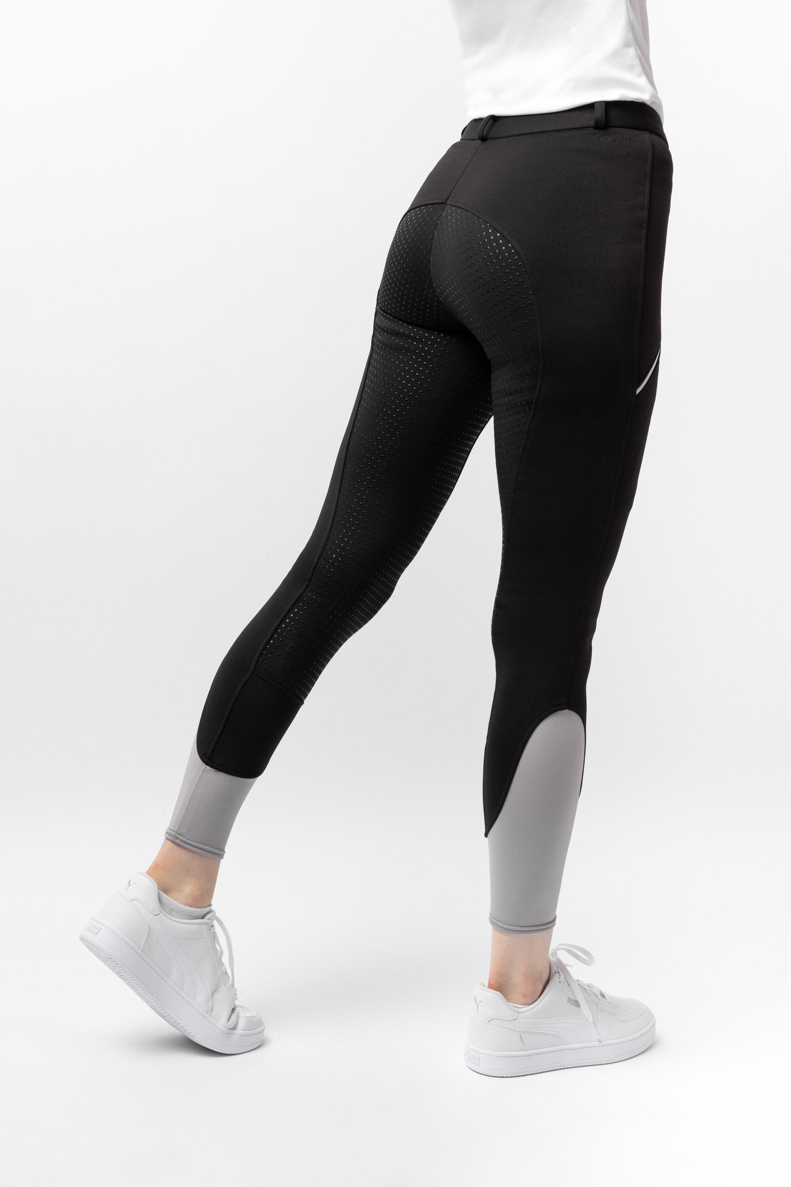 Horze Felicia Thermo Ridebukser med fuld grip Womens Breeches