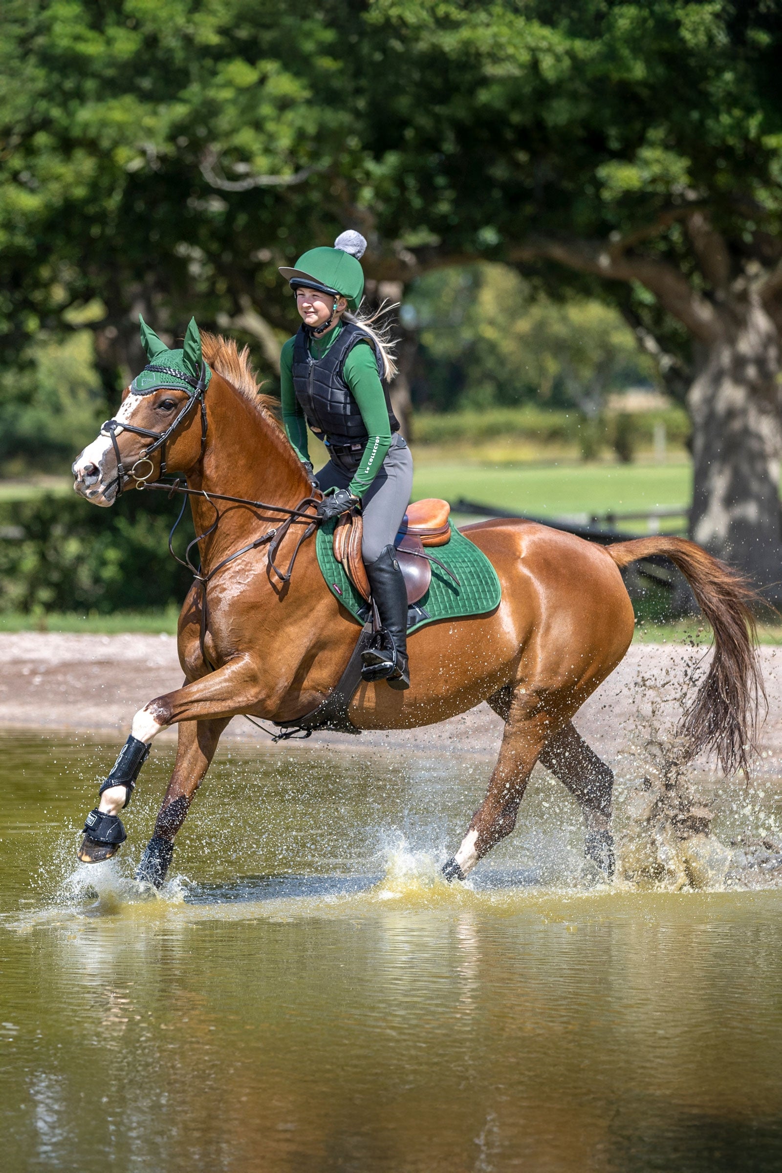 LeMieux Seasonal Luxury CC Jumping Saddle Pad Saddle Pads