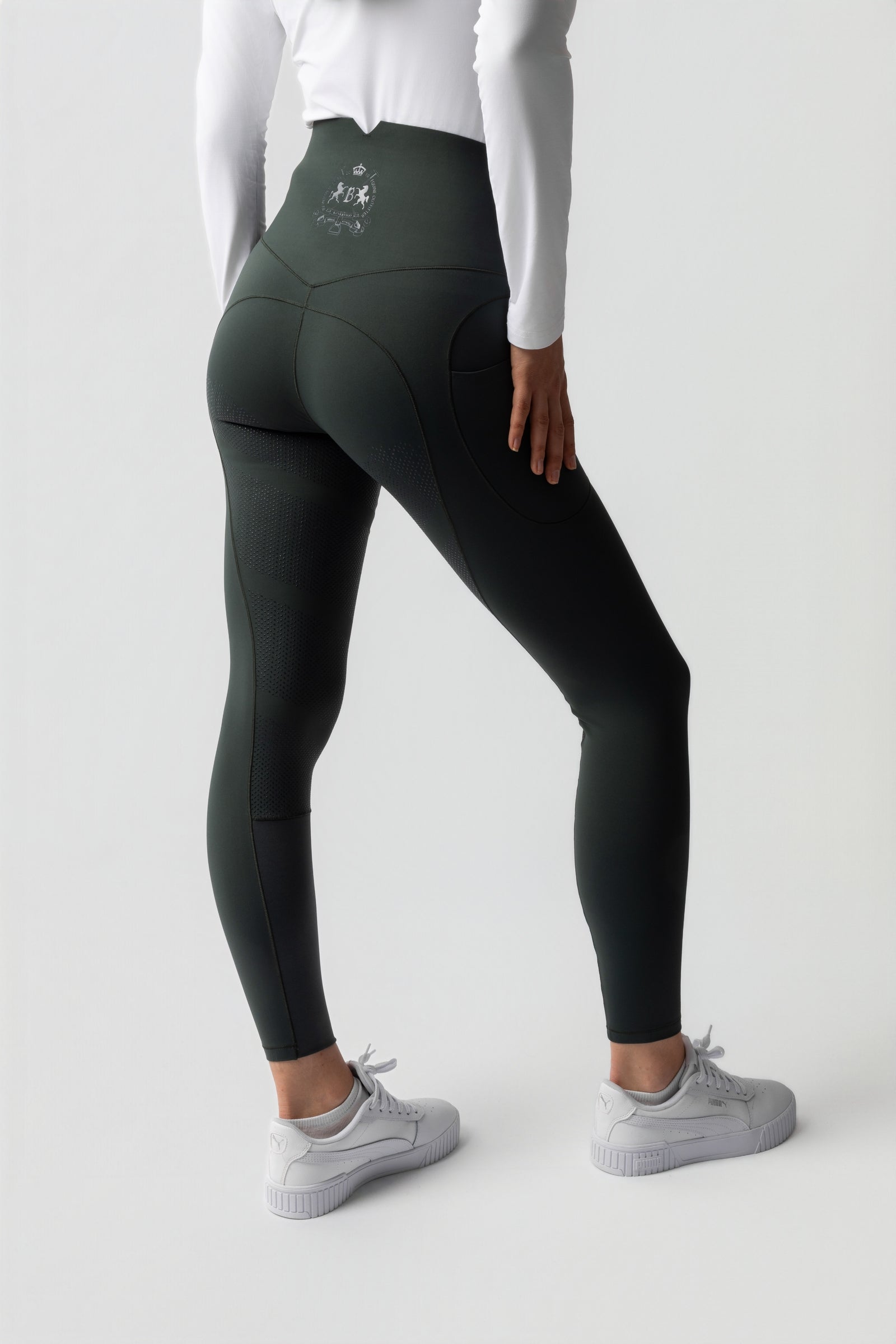 B Vertigo Leonora Fullgrip Sømløse Thermo Tights Womens Breeches