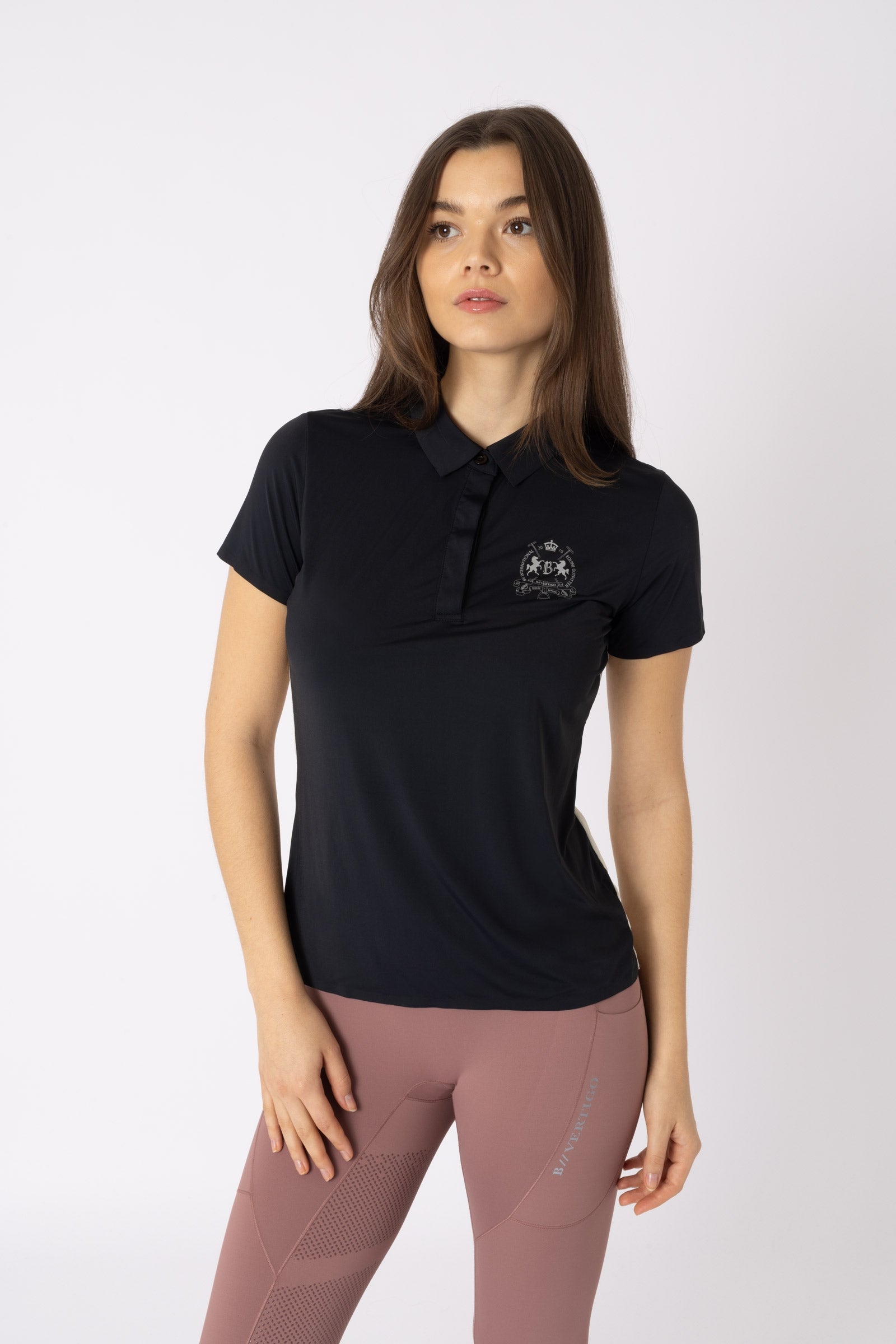 B Vertigo Daphne Seamless Poloshirt, damemodel Ridetøj til dame