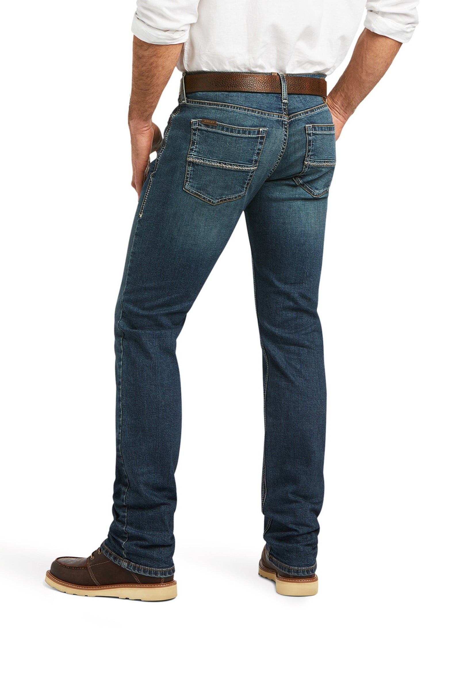 Ariat M8 Modern Tekstretch Sebastian Slim Leg Jeans til mænd Ridetøj til herrer