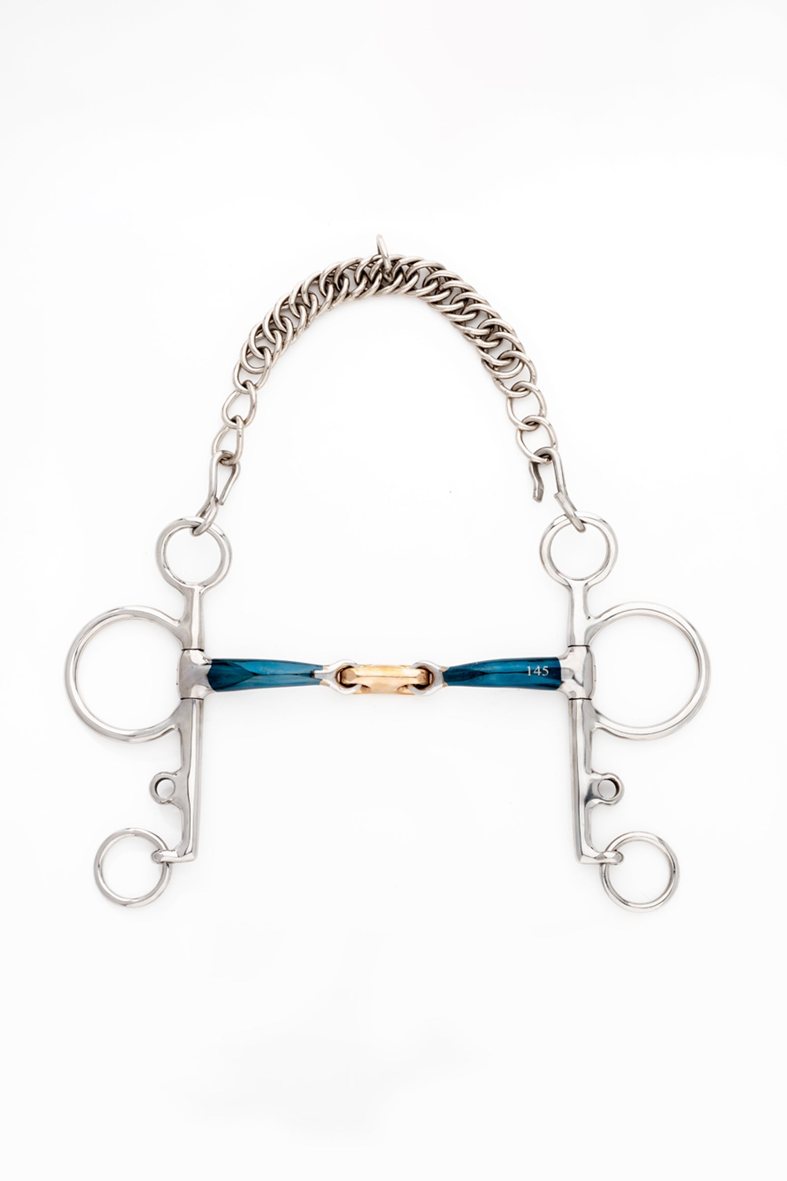 Kavalkade ergonomisk pelhambid, dobbeltleddet, langt, 14 mm Bid