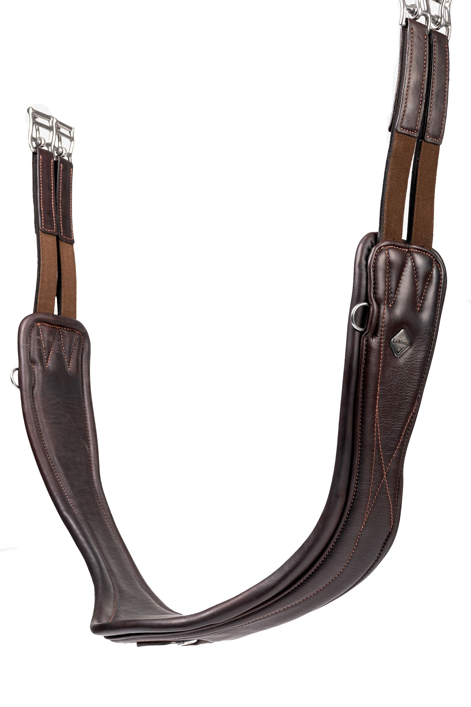 LeMieux Gel-Tek anatomisk springgjord med buet form Sadler & gjorde