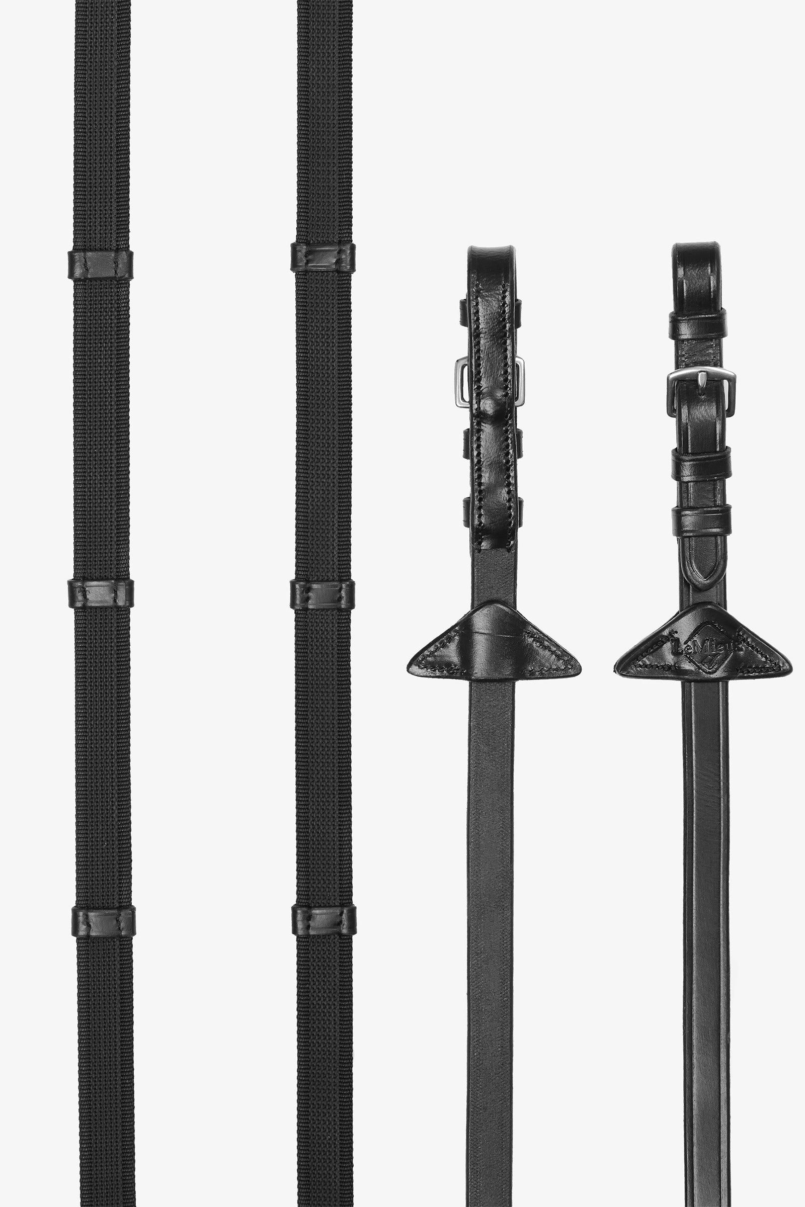 LeMieux Rubber Grip Continental Tøjler Trenser & tøjler