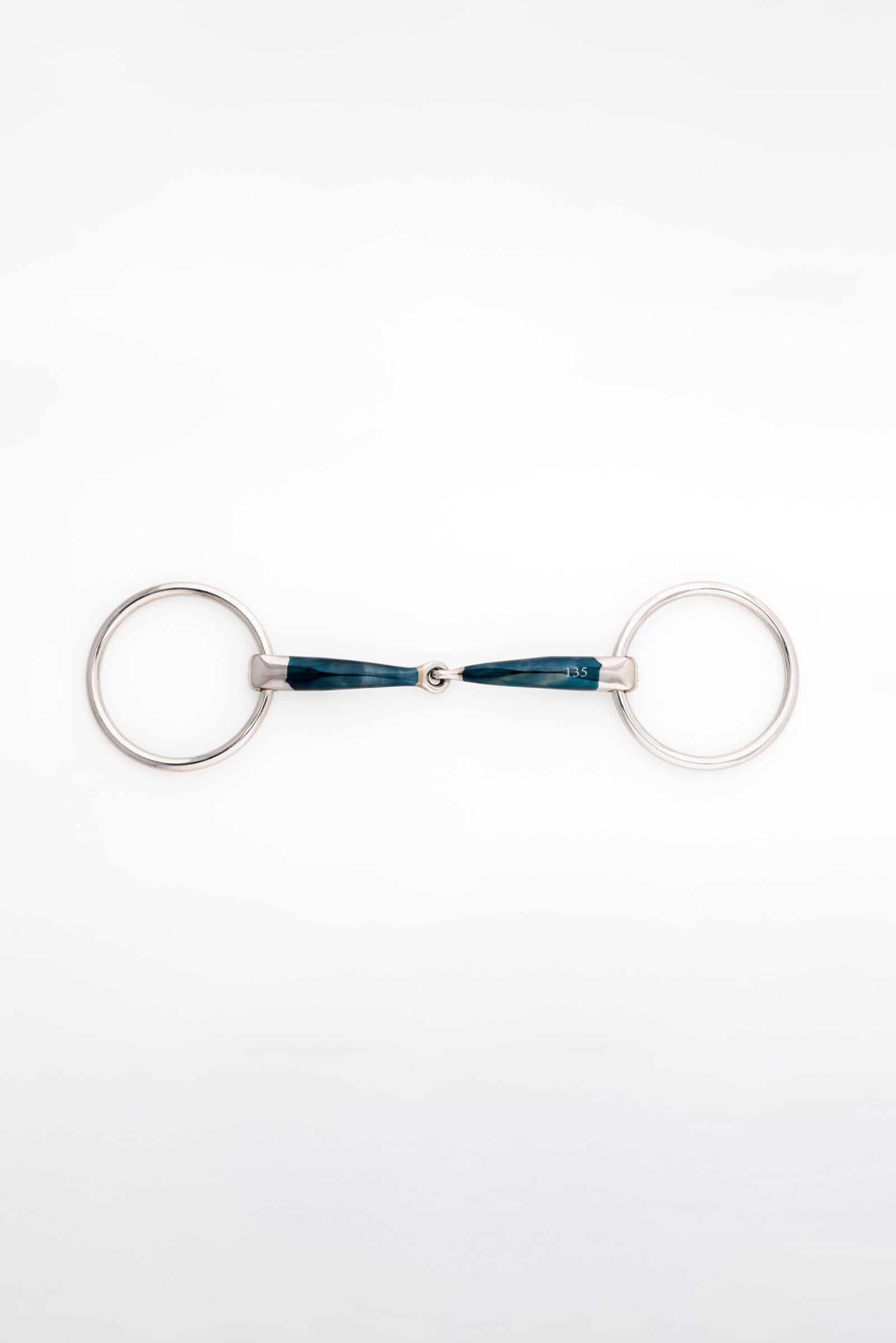 Kavalkade ergonomisk bradoonbid, enkeltleddet, 12 mm Bid