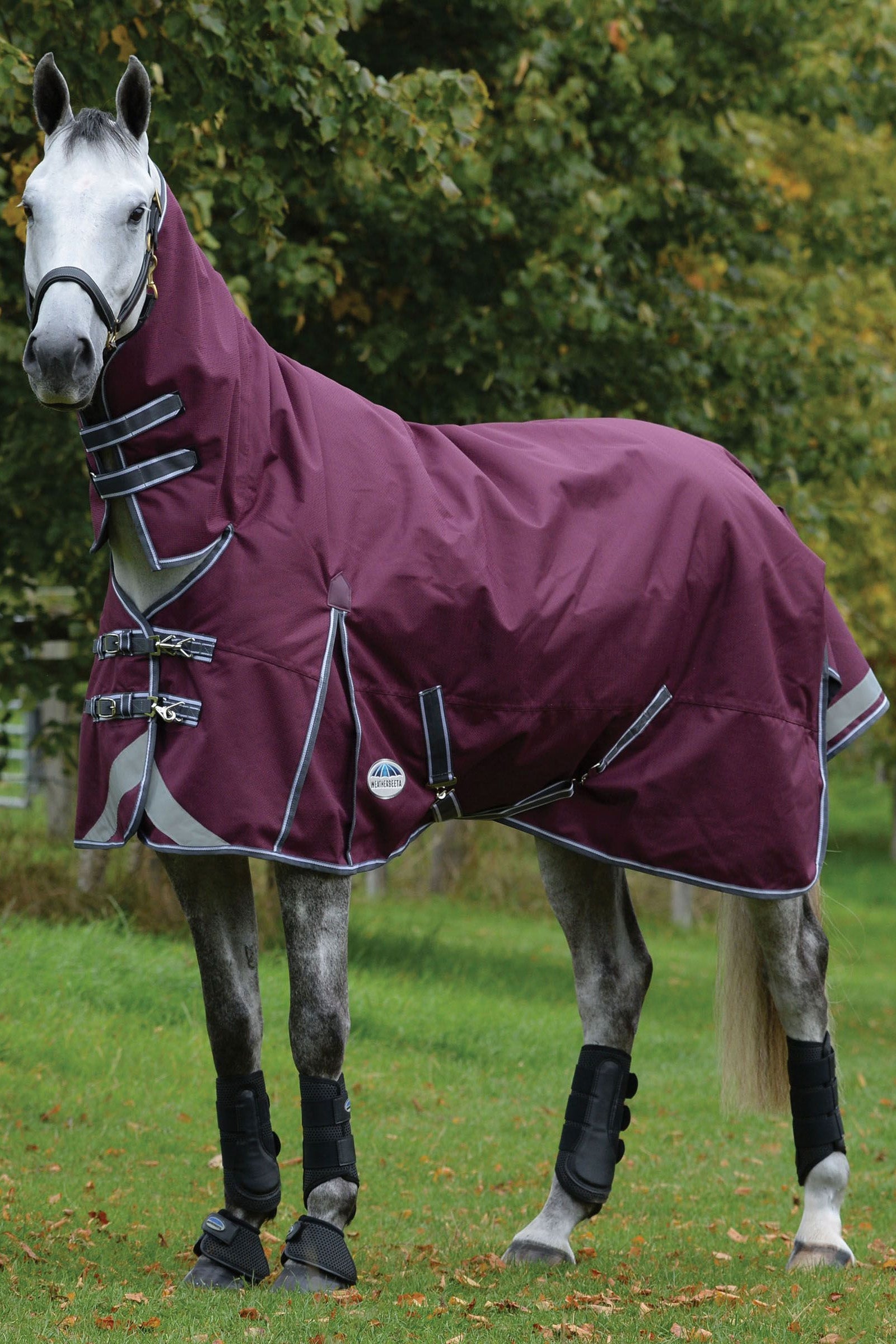 Weatherbeeta Comfitec Plus Dynamic II Combo Neck Vinterdækken, 220 gr Hestedækken