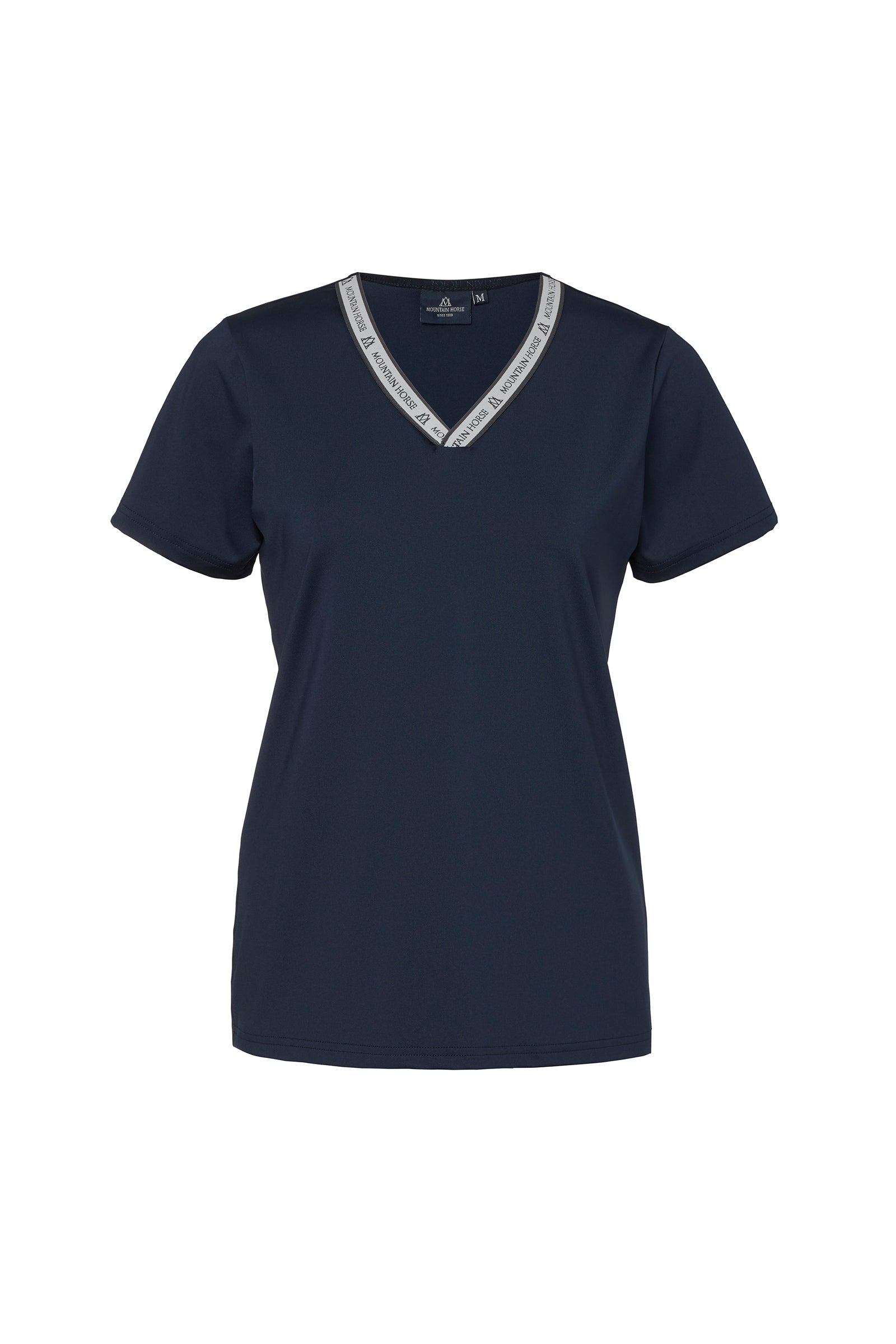 Mountain Horse Active Stripe T-shirt til kvinder Ridetøj til dame