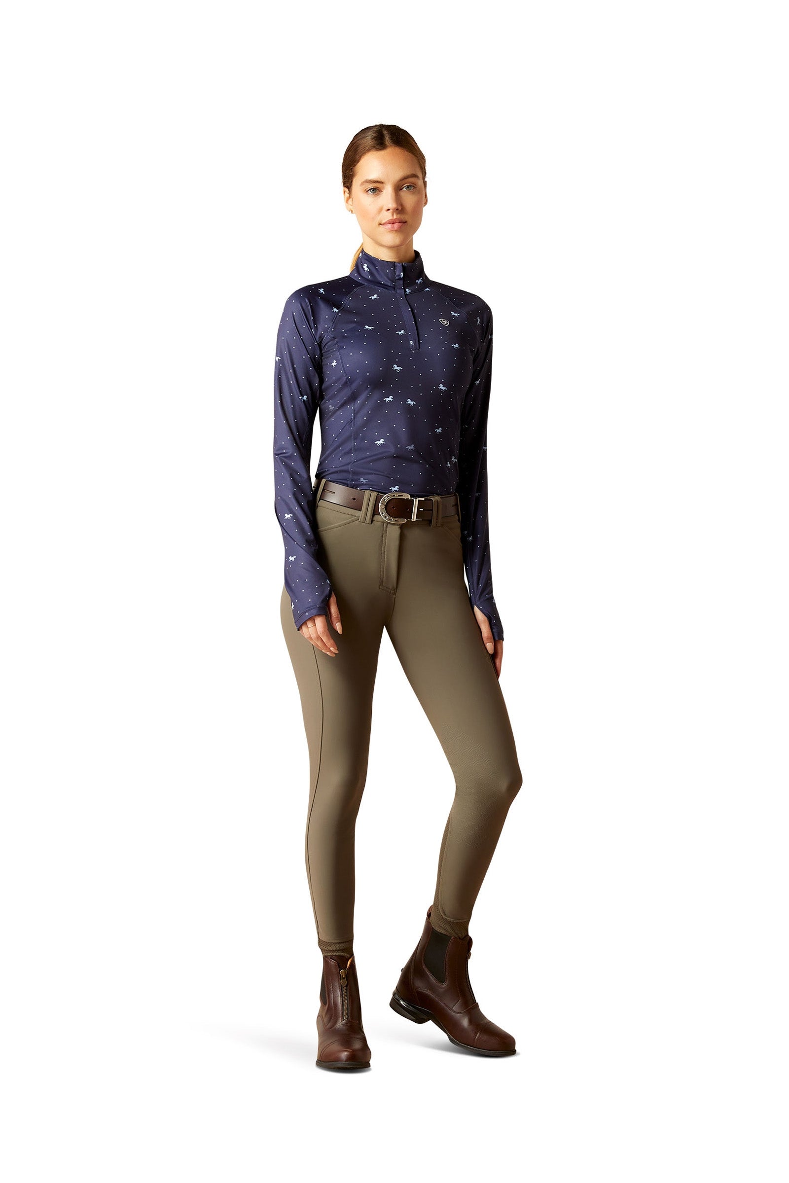 Ariat Lowell 2.0 Women's 1/4 Zip Baselayer Shirt Women’s Riding Clothing