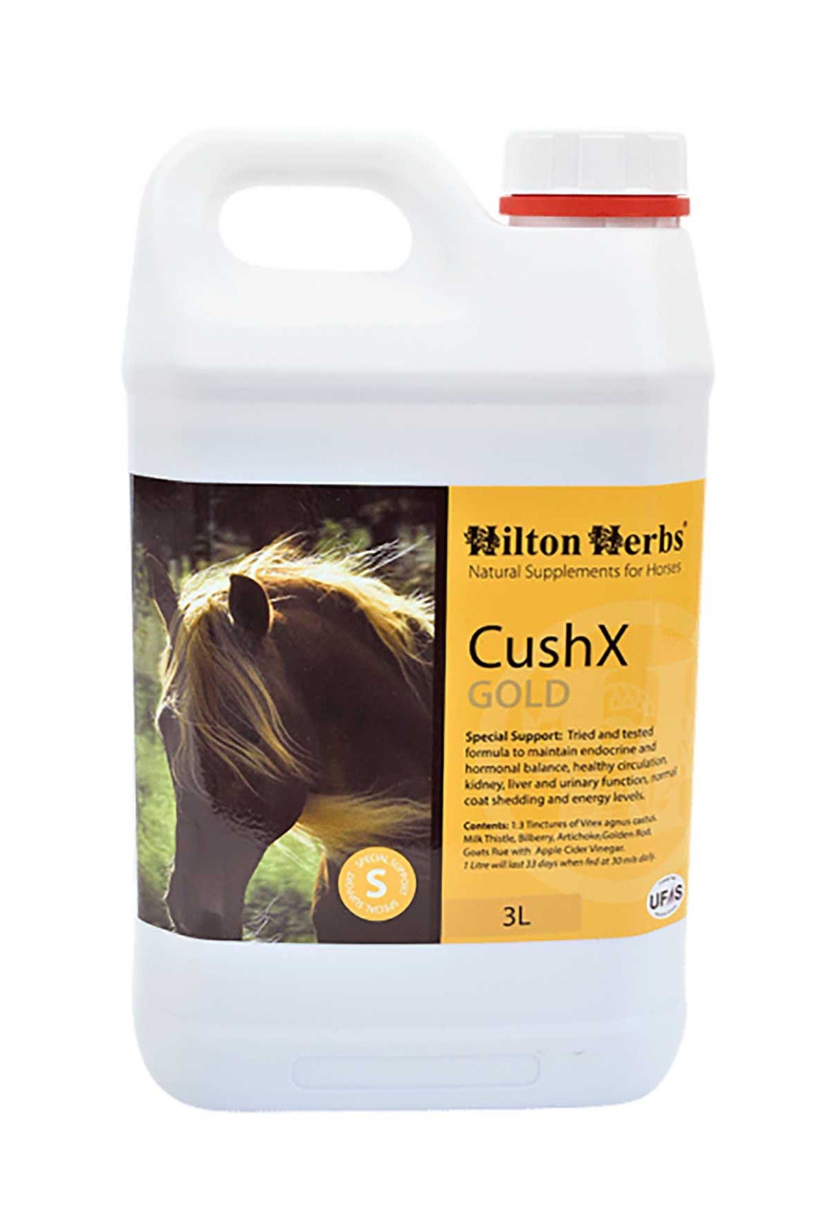 Hilton Herbs Cush X GOLD Understøtter endokrint system, 3 L Horse Feed & Nutrition